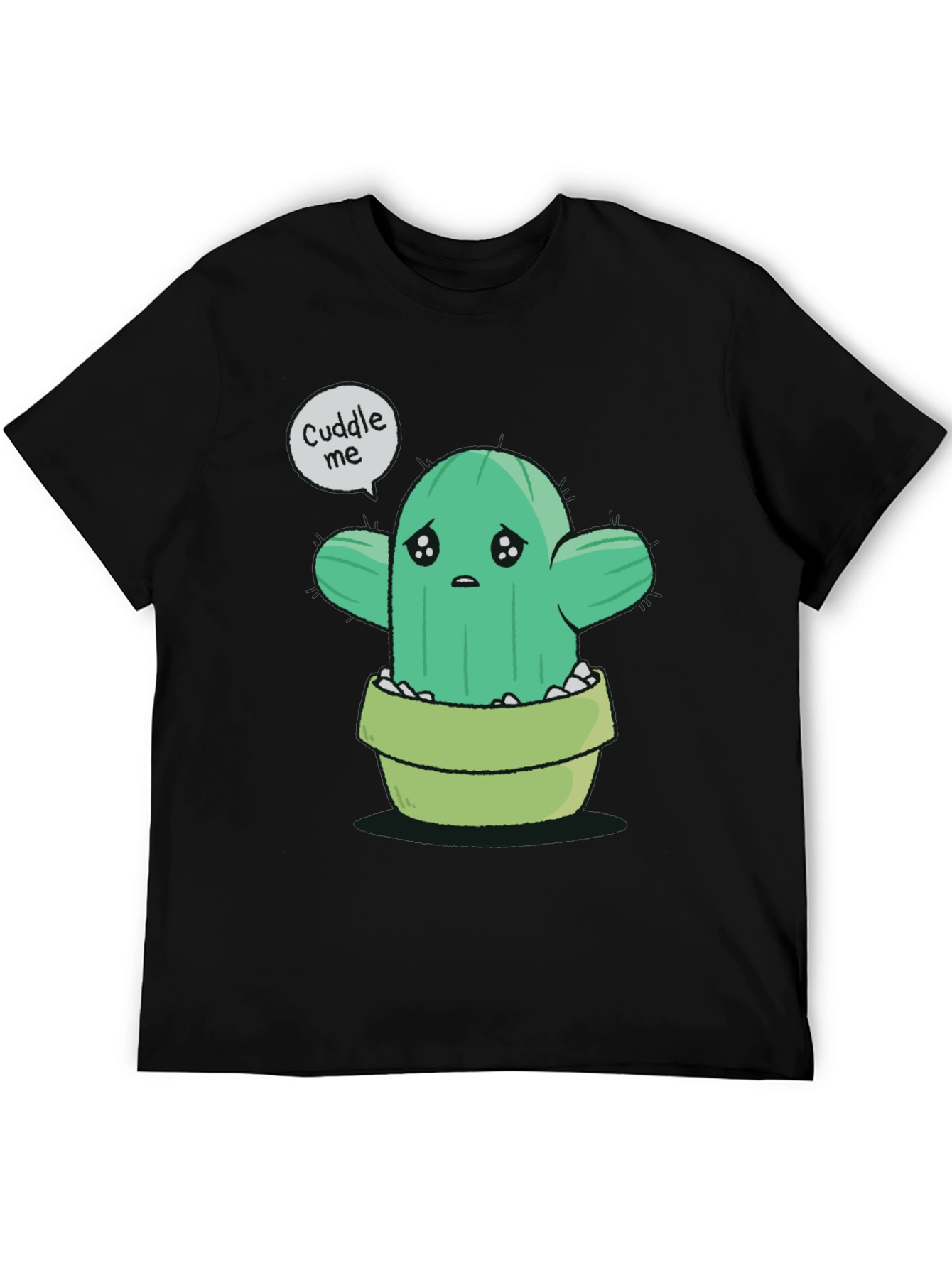 Cuddle Me Cactus T-Shirt - Soft Cotton Tee