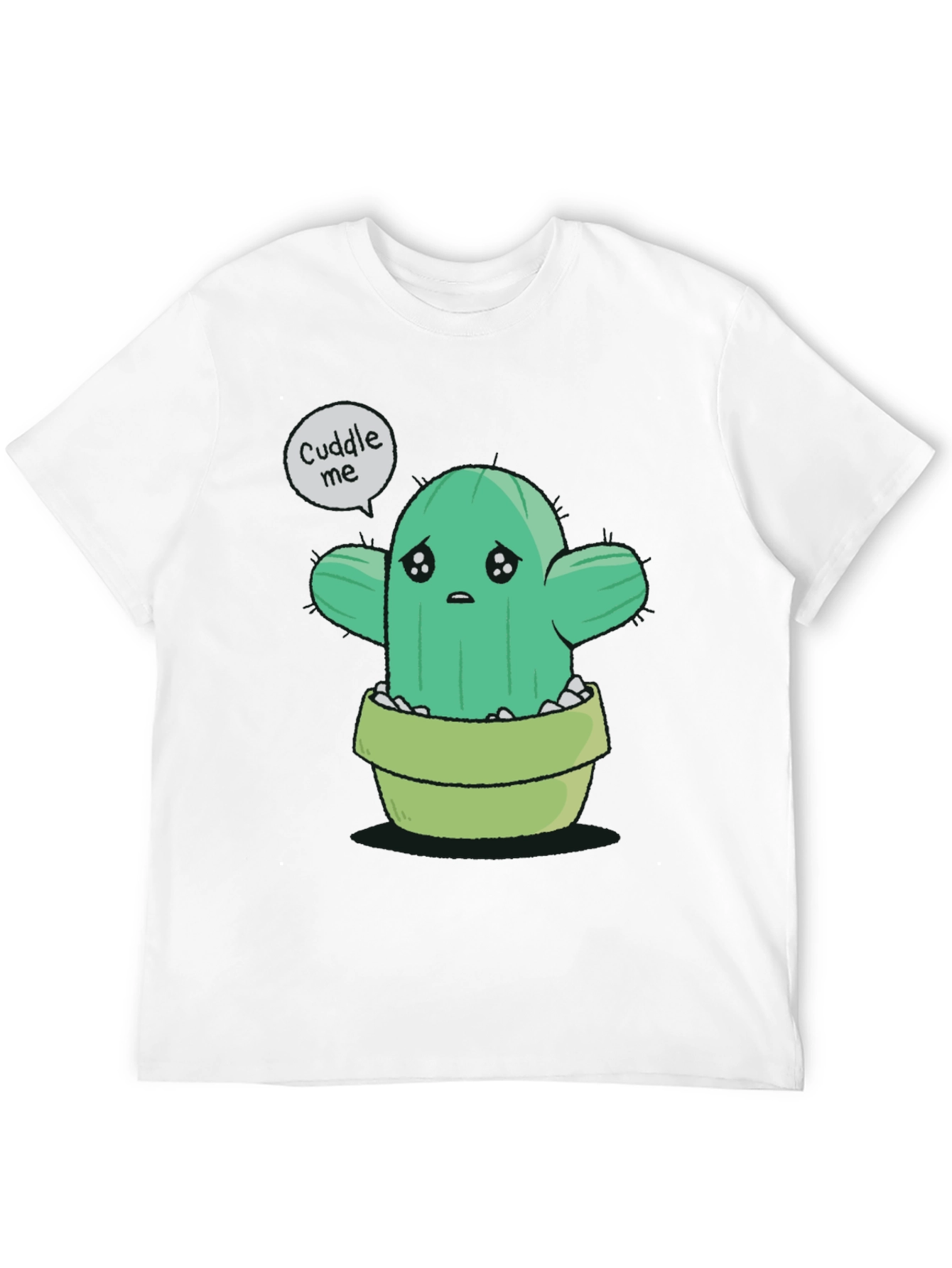Cuddle Me Cactus T-Shirt - Soft Cotton Tee