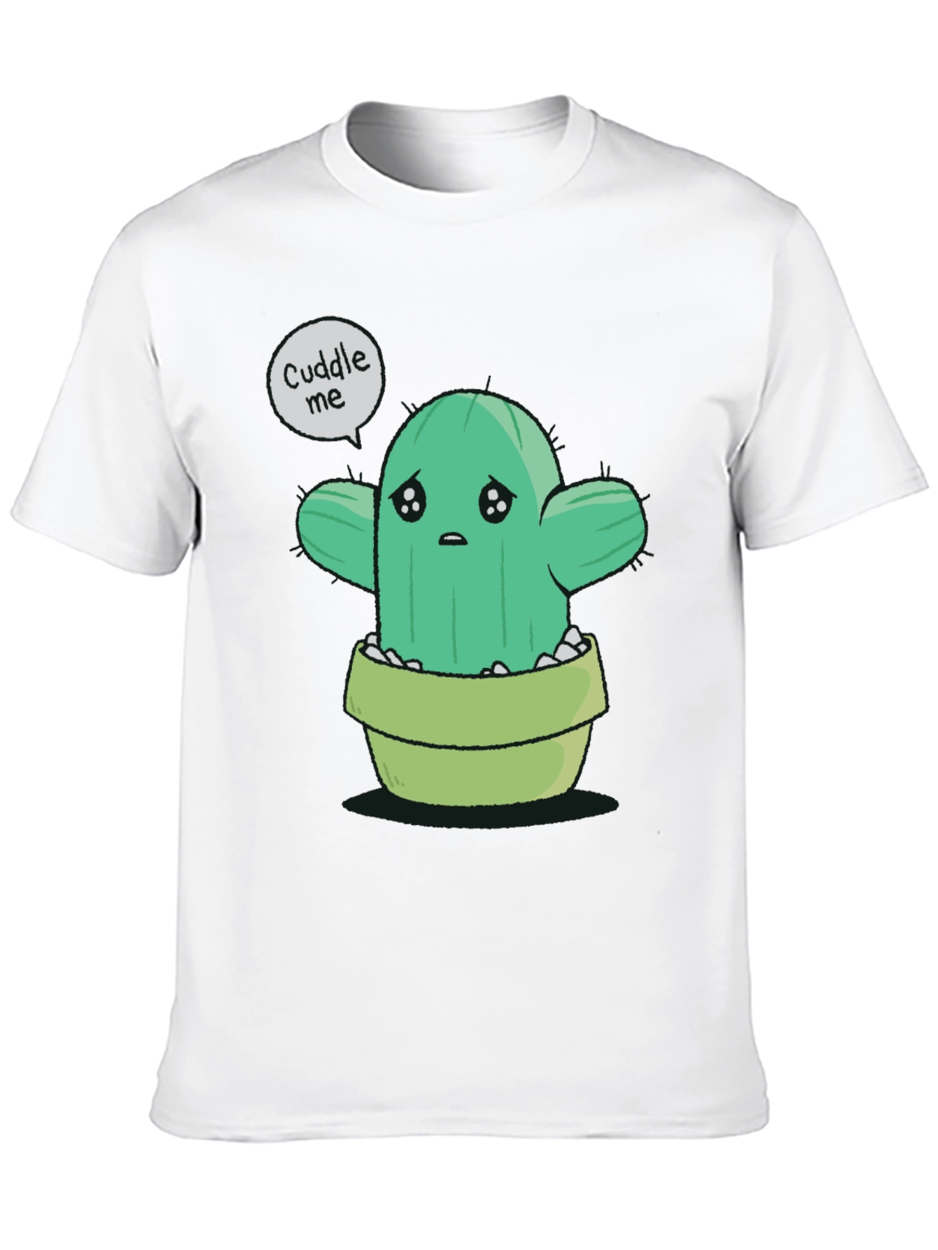 Cuddle Me Cactus T-Shirt - Soft Cotton Tee