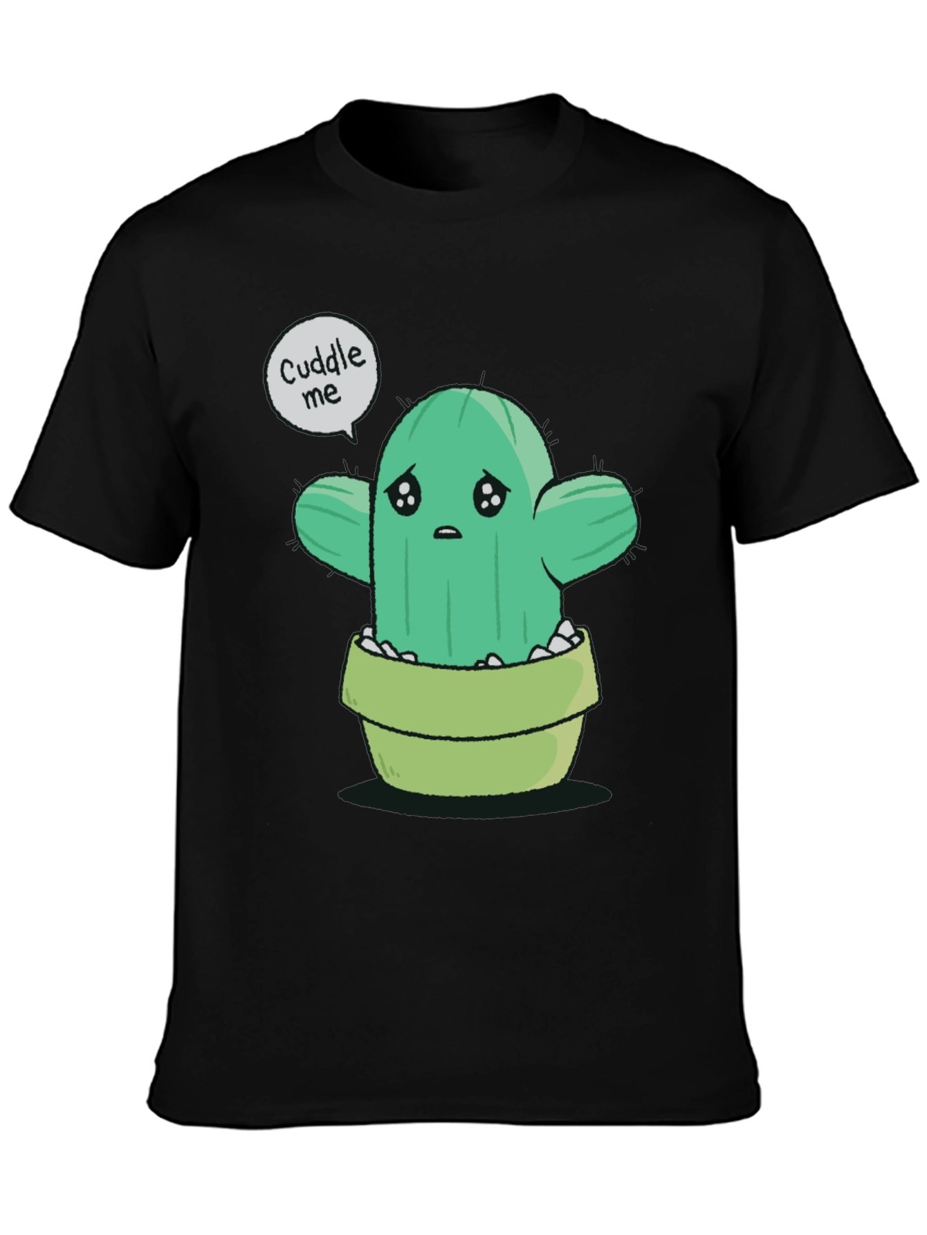 Cuddle Me Cactus T-Shirt - Soft Cotton Tee