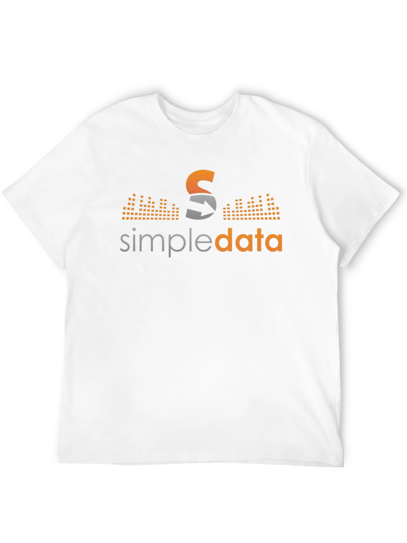 Simpledata Black Graphic Tee