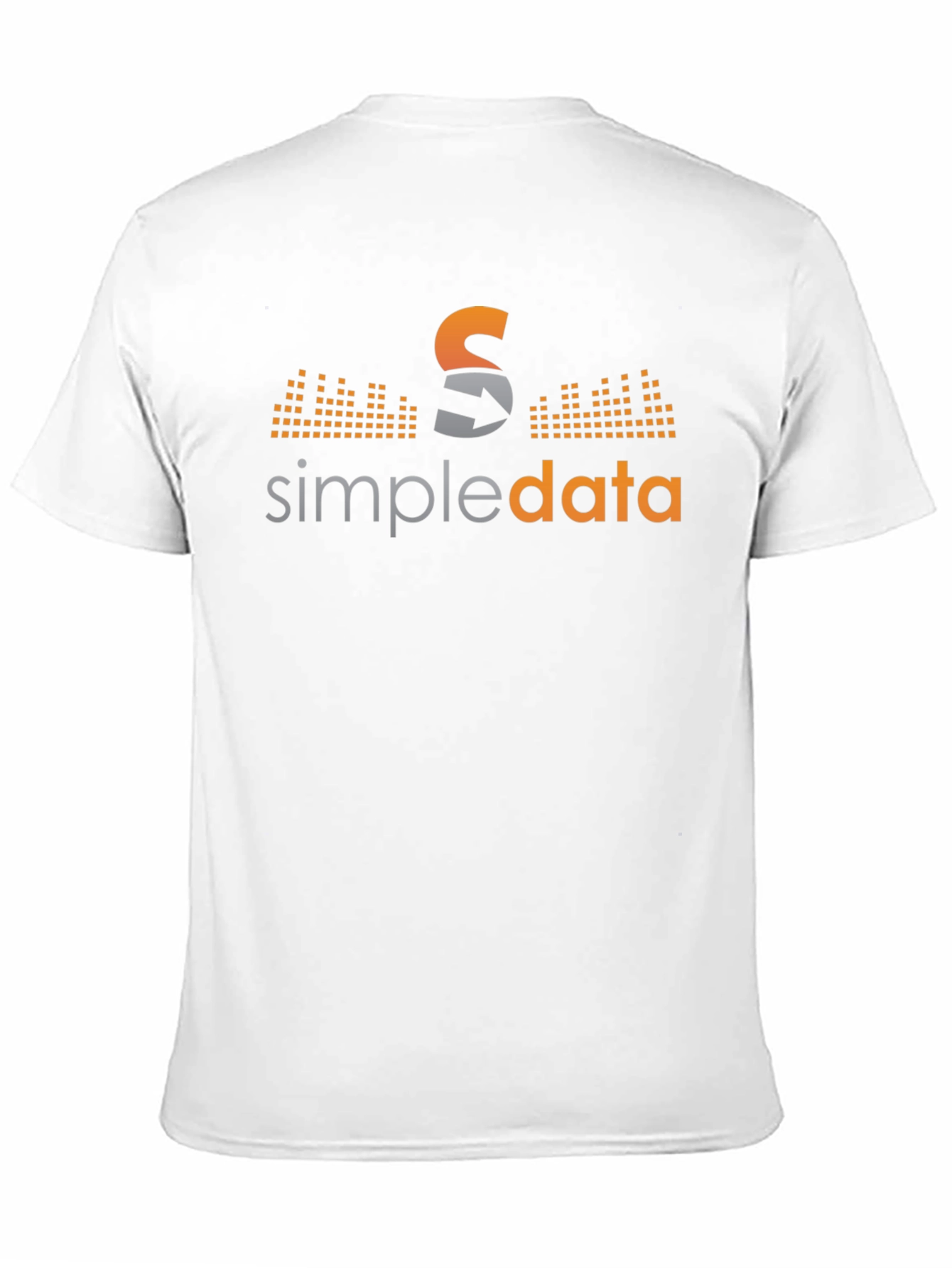 Simpledata Black Graphic Tee