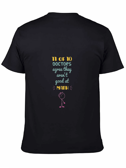11 of 10 Doctors Math Humor T-Shirt