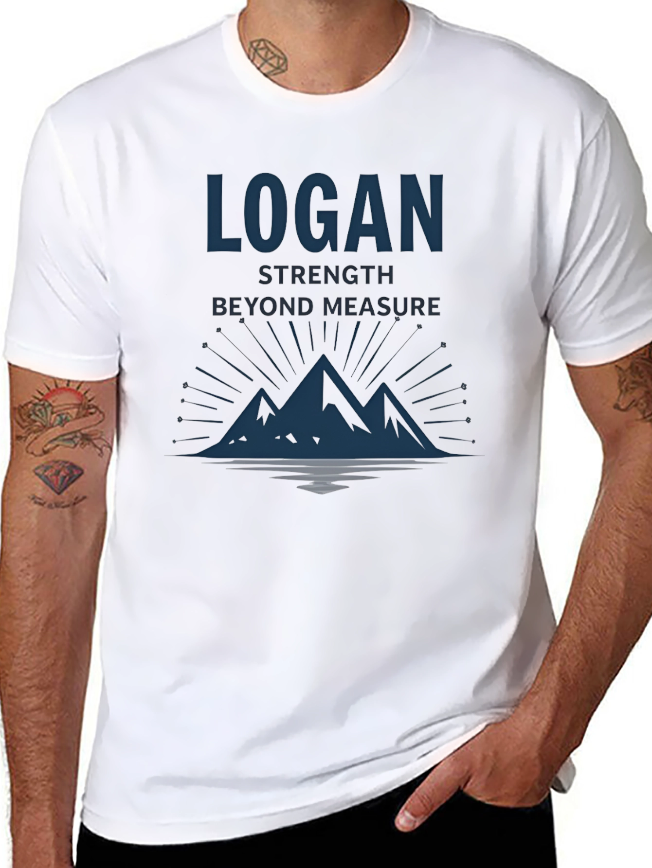 Logan: Strength Beyond Measure Graphic T-Shirt