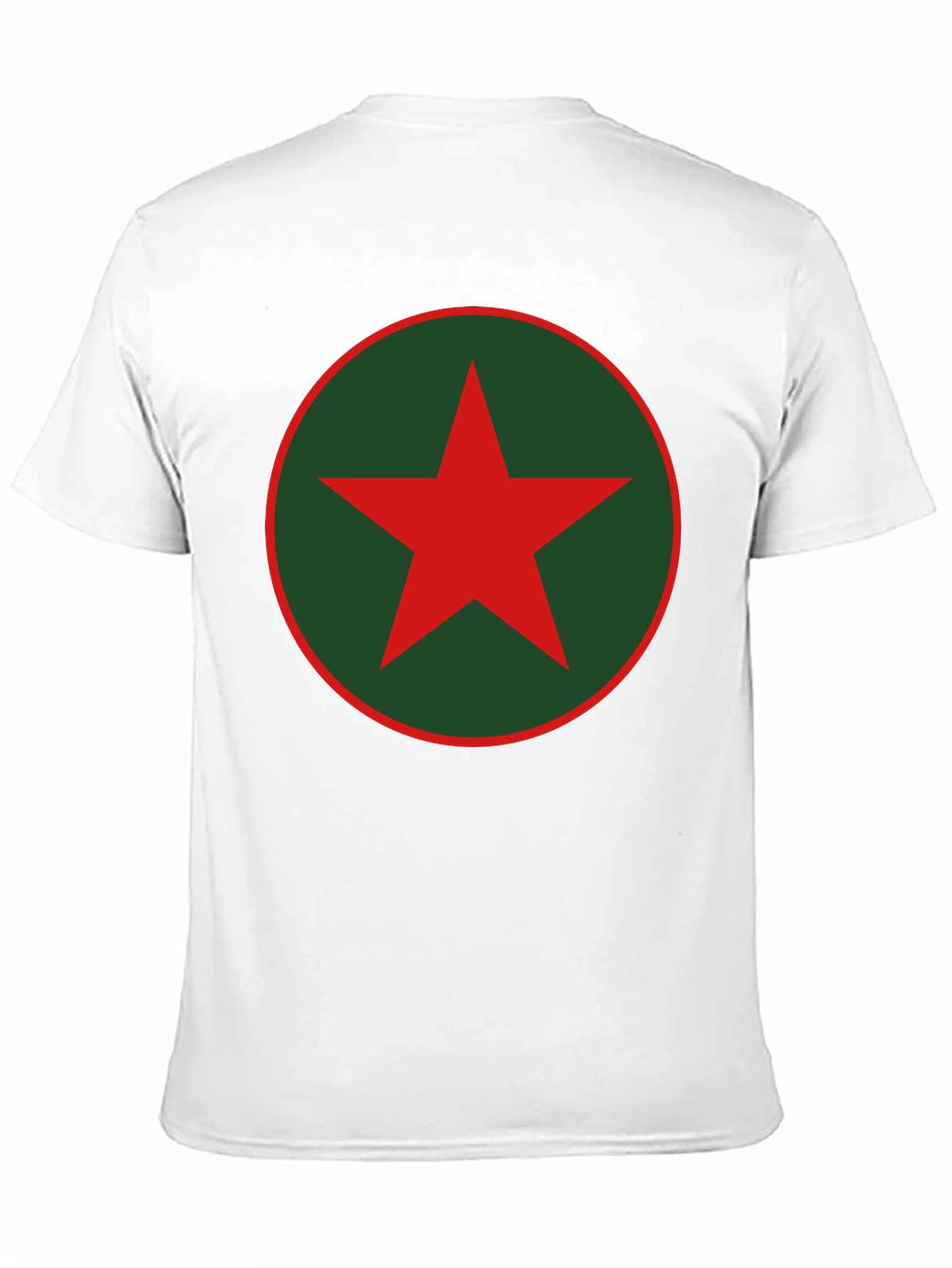 Red Star Graphic T-Shirt - Casual Black Tee
