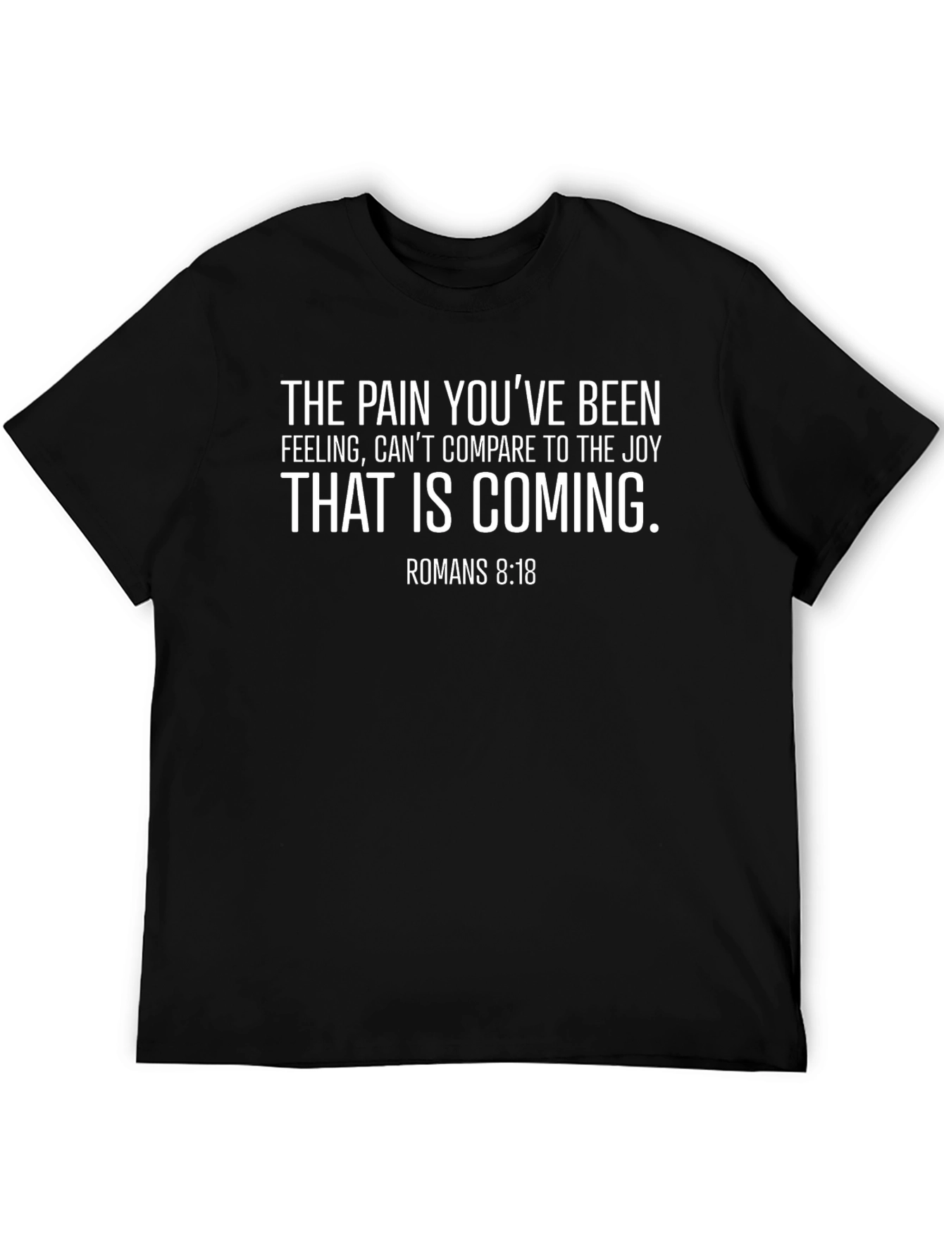 Inspirational Christian T-Shirt: Romans 8:18