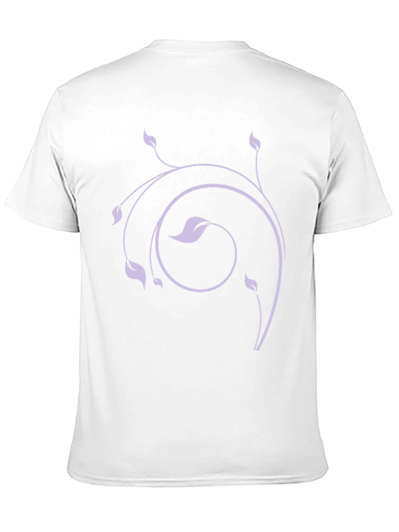 Nature Swirl Black Tee