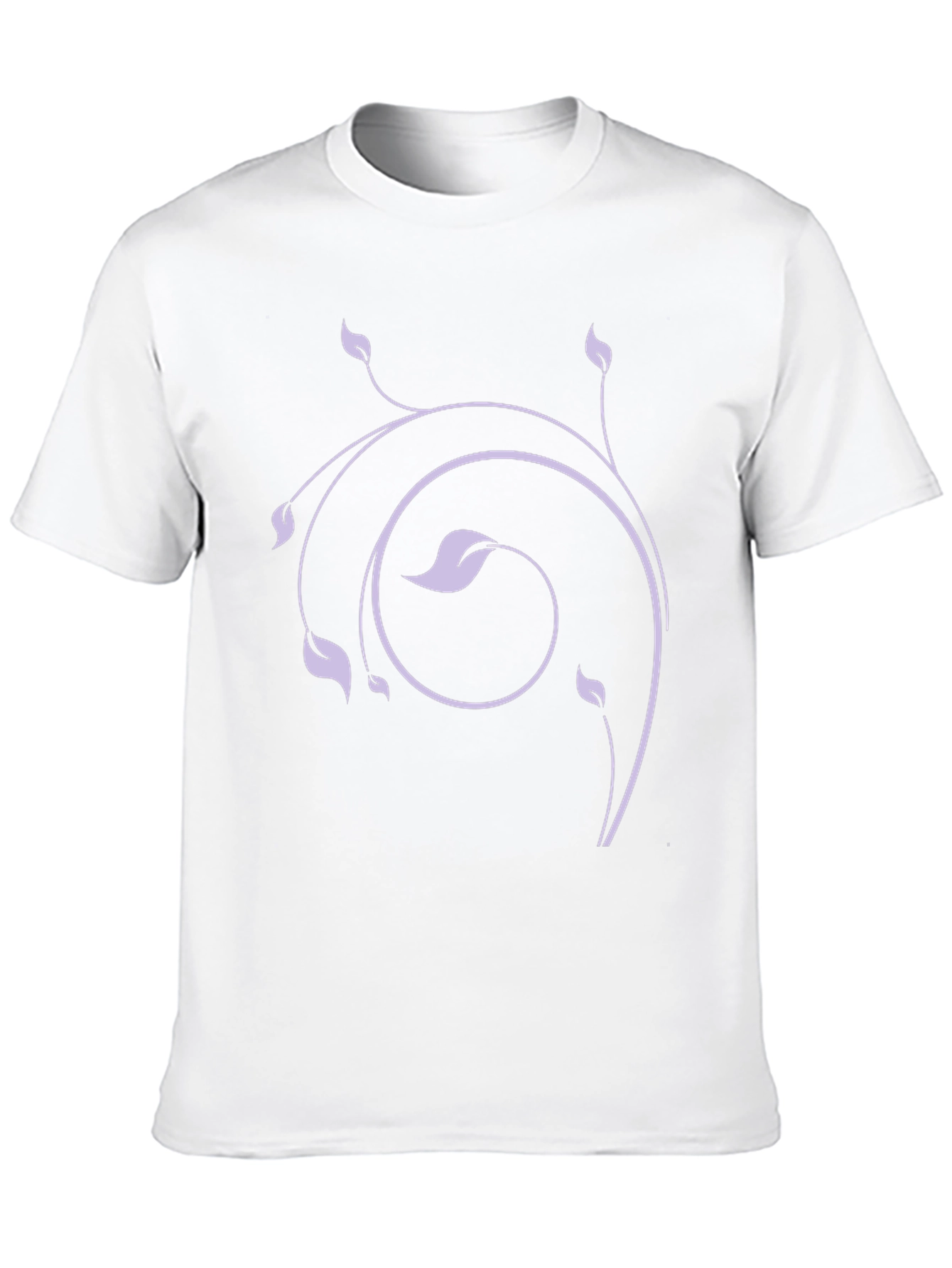 Nature Swirl Black Tee