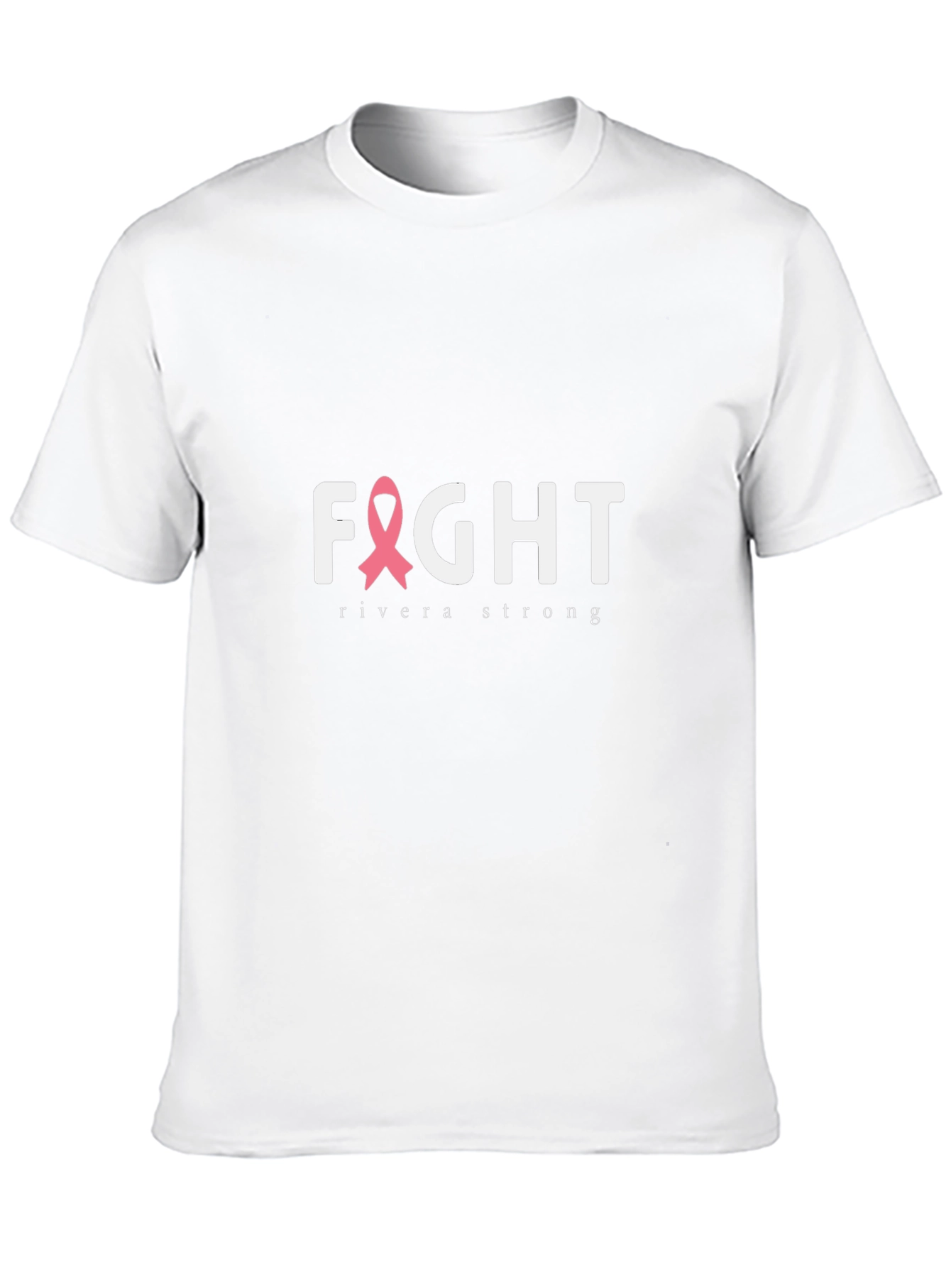 Fight Rivera Strong Breast Cancer Awareness T-Shirt