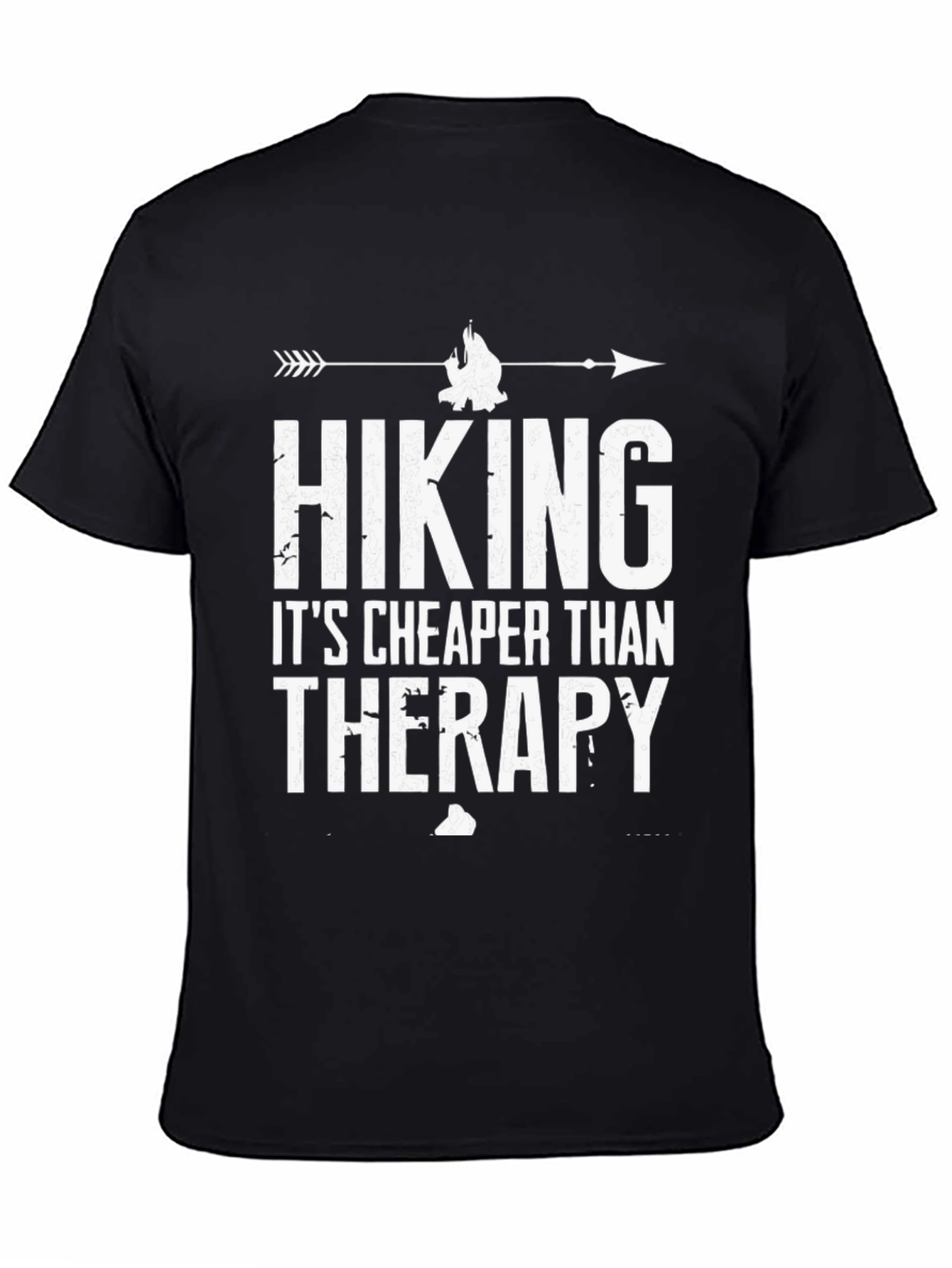 Hiking Cheaper Than Therapy Graphic Tee