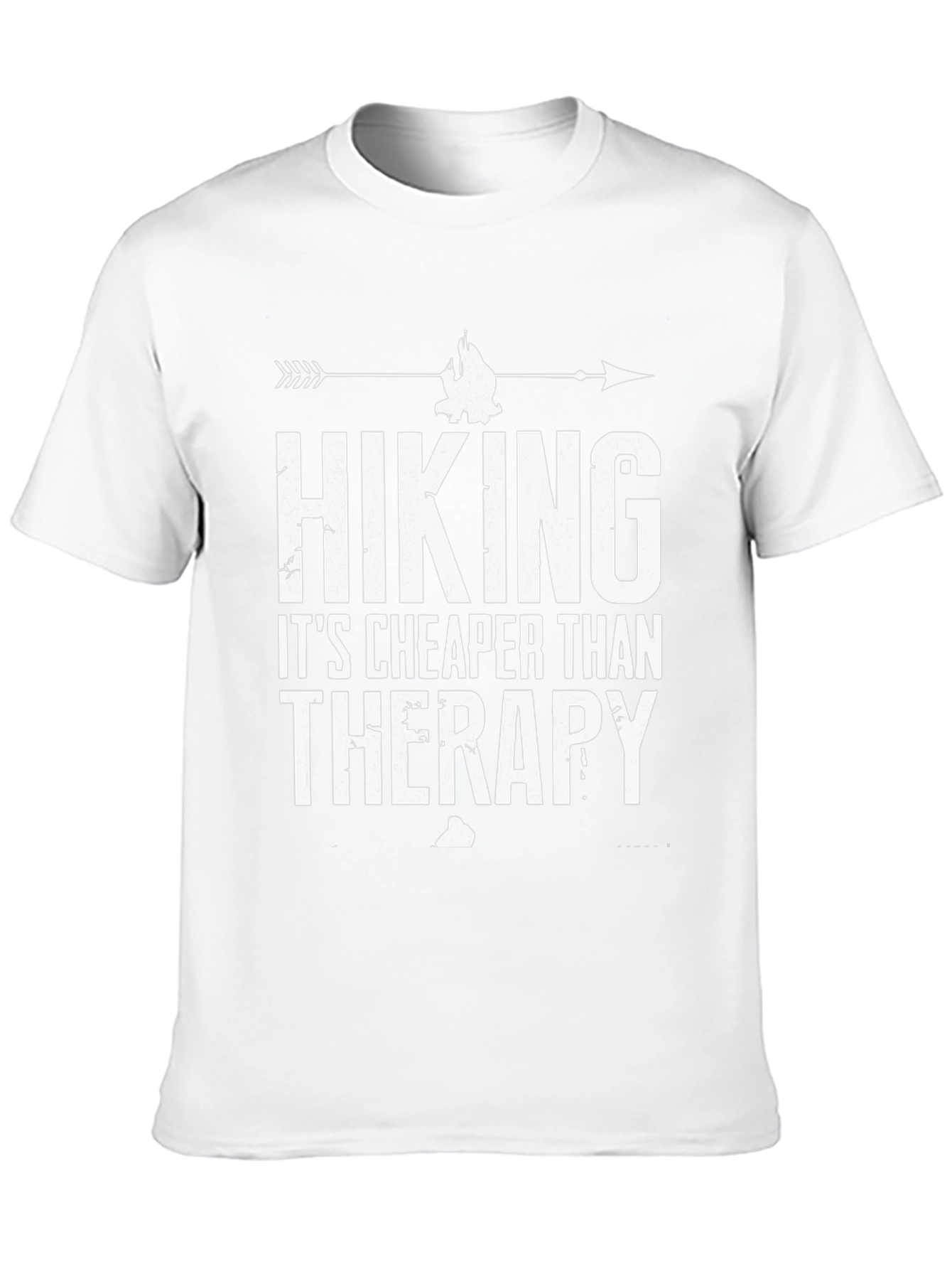 Hiking Cheaper Than Therapy Graphic Tee