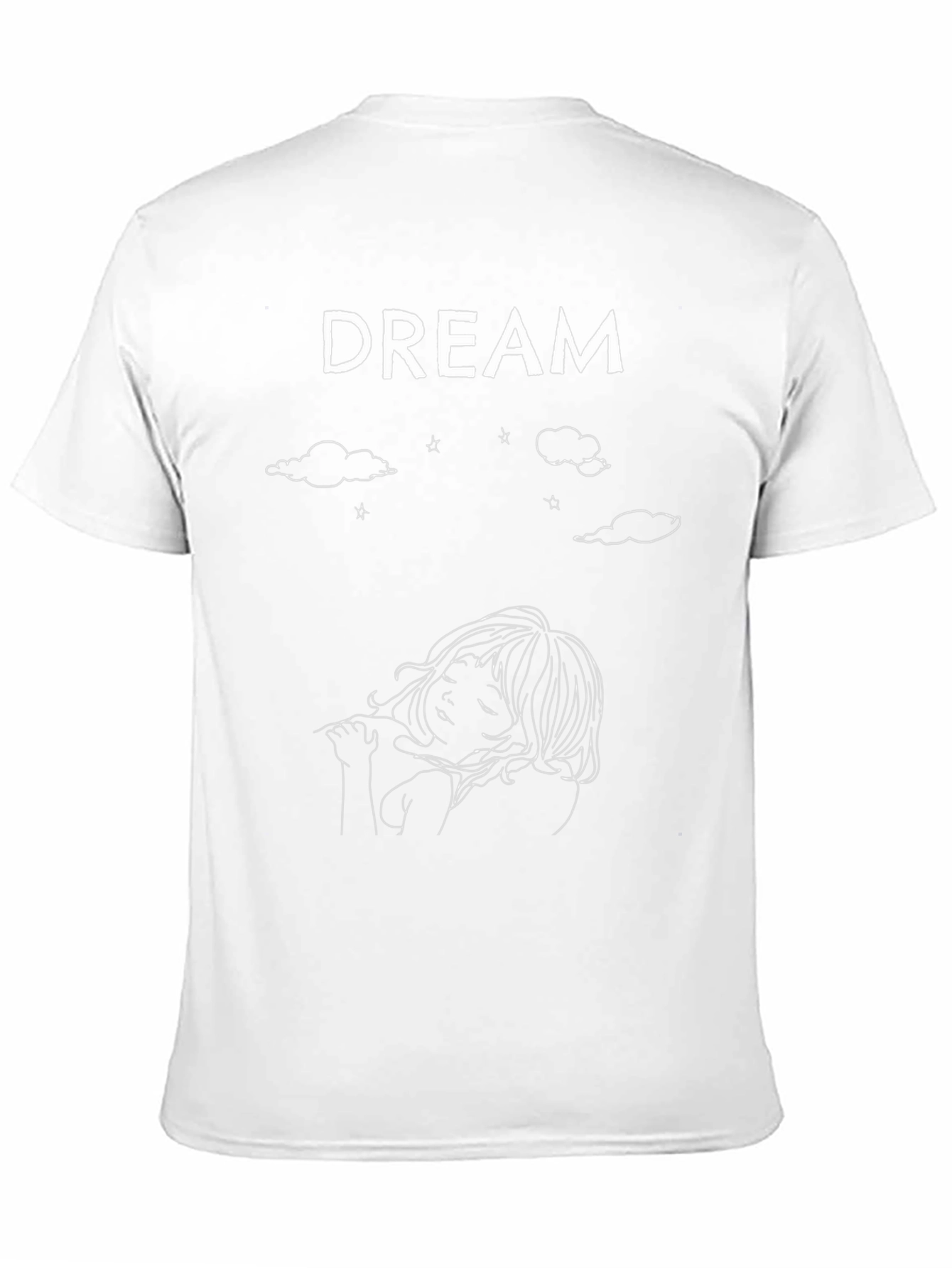 Dream Graphic Tee - Unisex Black Cotton T-Shirt