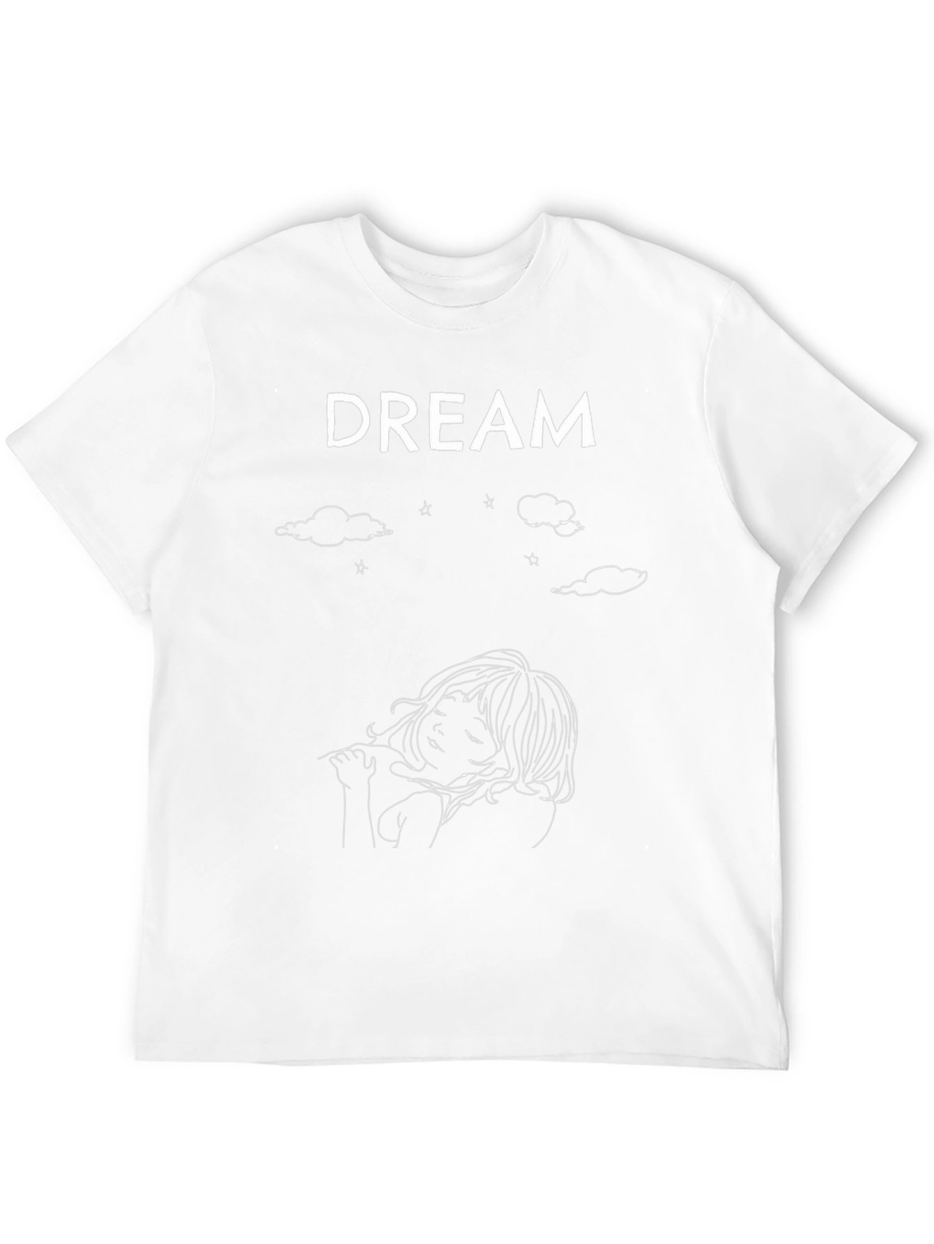 Dream Graphic Tee - Unisex Black Cotton T-Shirt