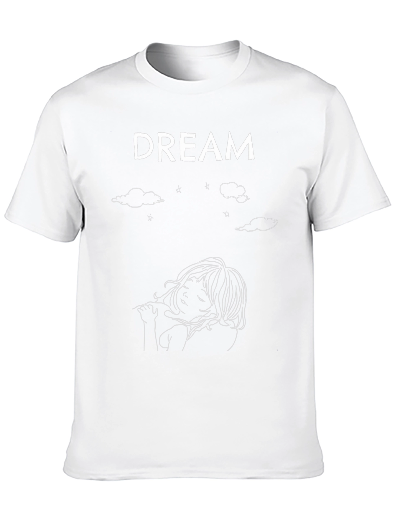 Dream Graphic Tee - Unisex Black Cotton T-Shirt