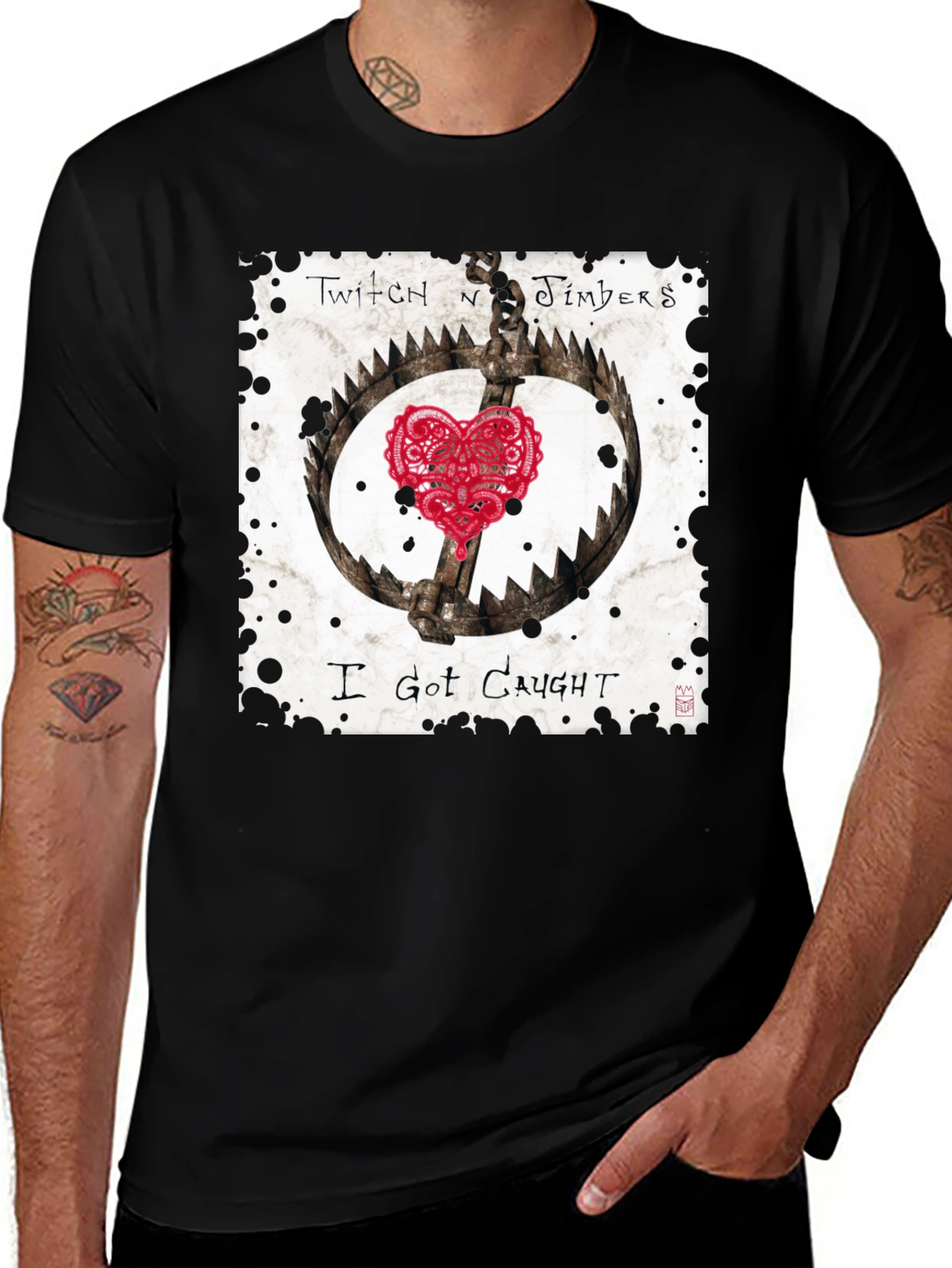 I Got Caught T-Shirt - Twitch N Timbers