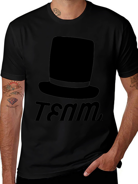 Monopoly Top Hat Team Black T-Shirt
