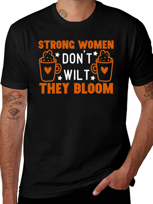 Strong Women Bloom Graphic Tee