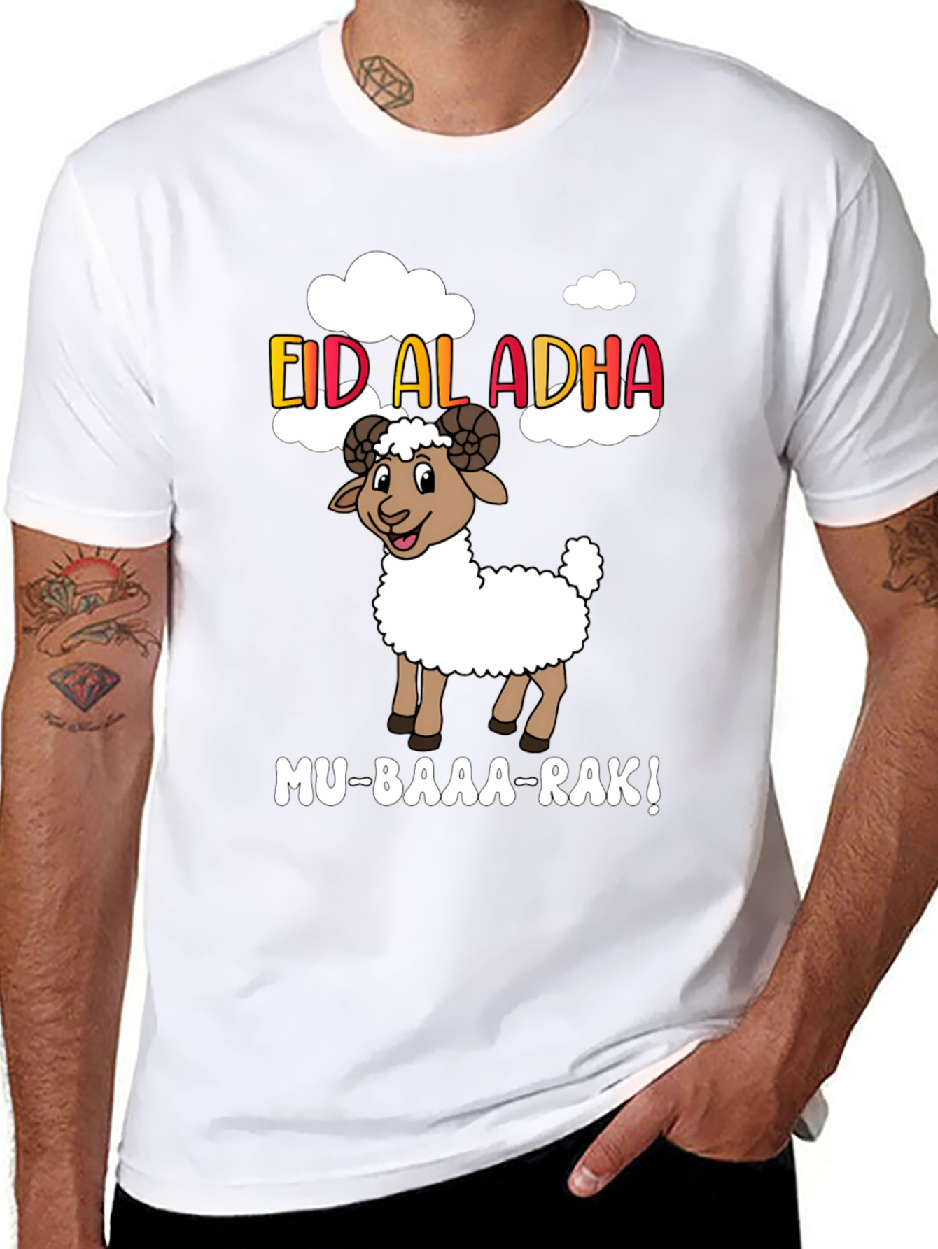 Eid al-Adha T-Shirt - Sheep Design