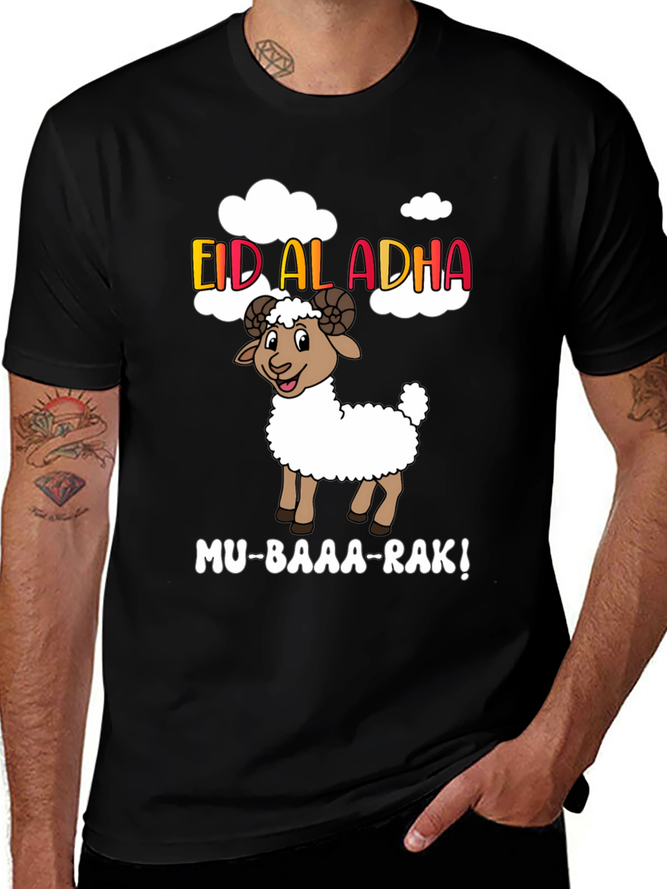 Eid al-Adha T-Shirt - Sheep Design