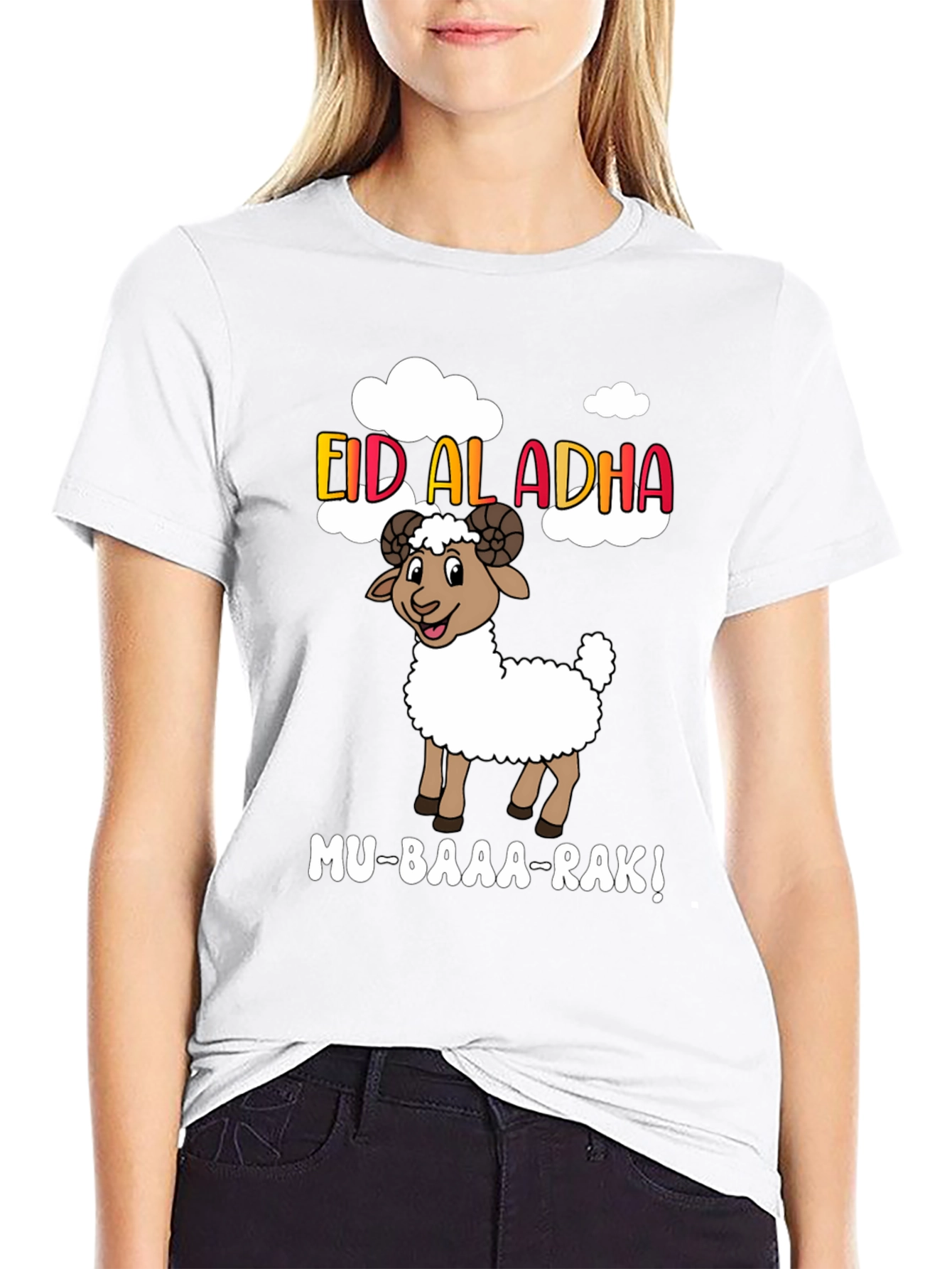 Eid al-Adha T-Shirt - Sheep Design