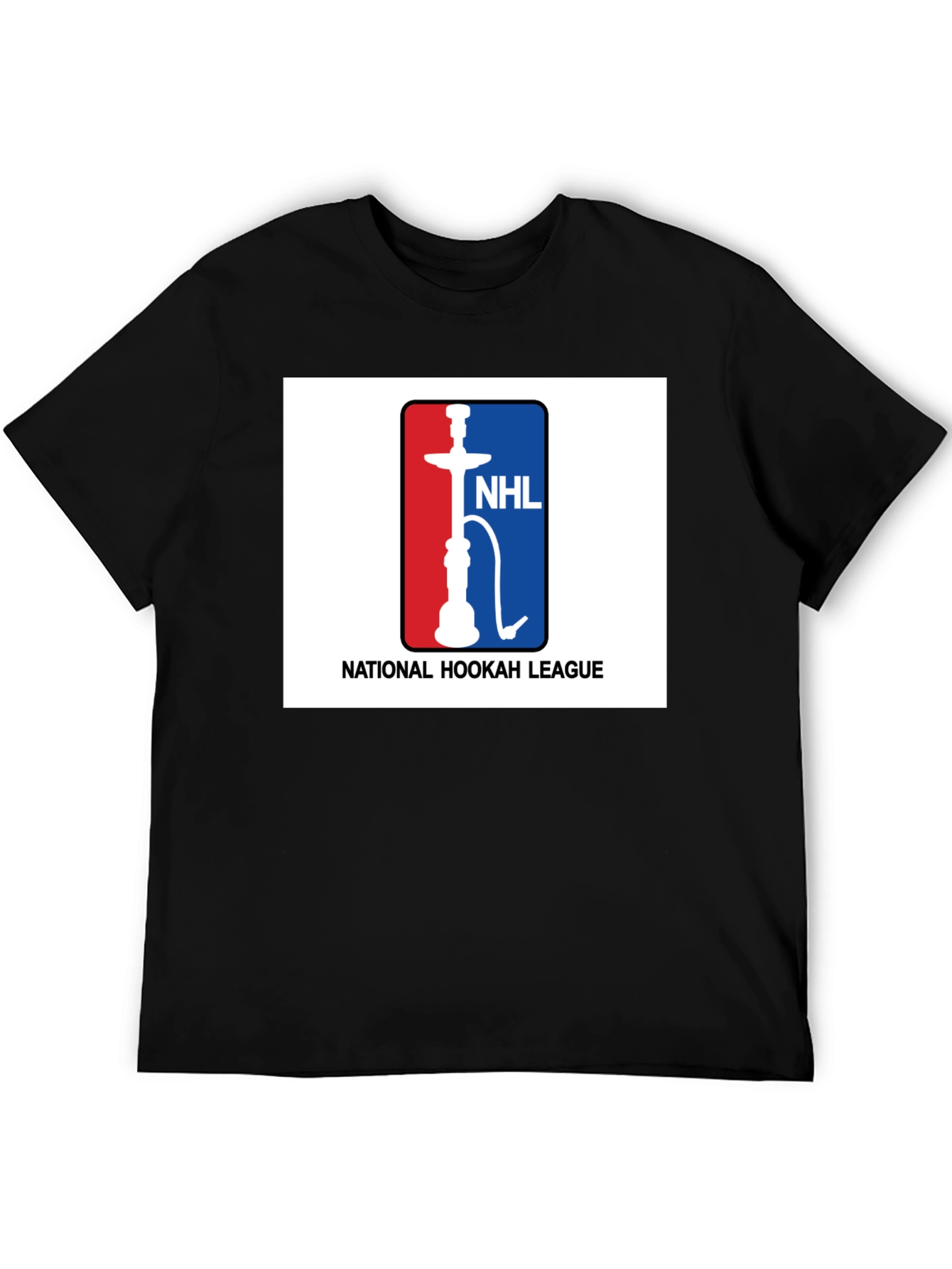 National Hookah League Black T-Shirt