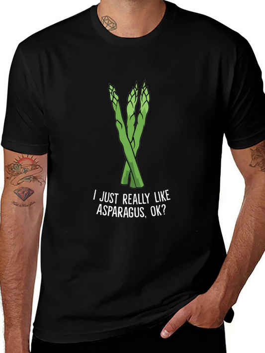 Asparagus Lover T-Shirt - Funny Vegetarian Gift