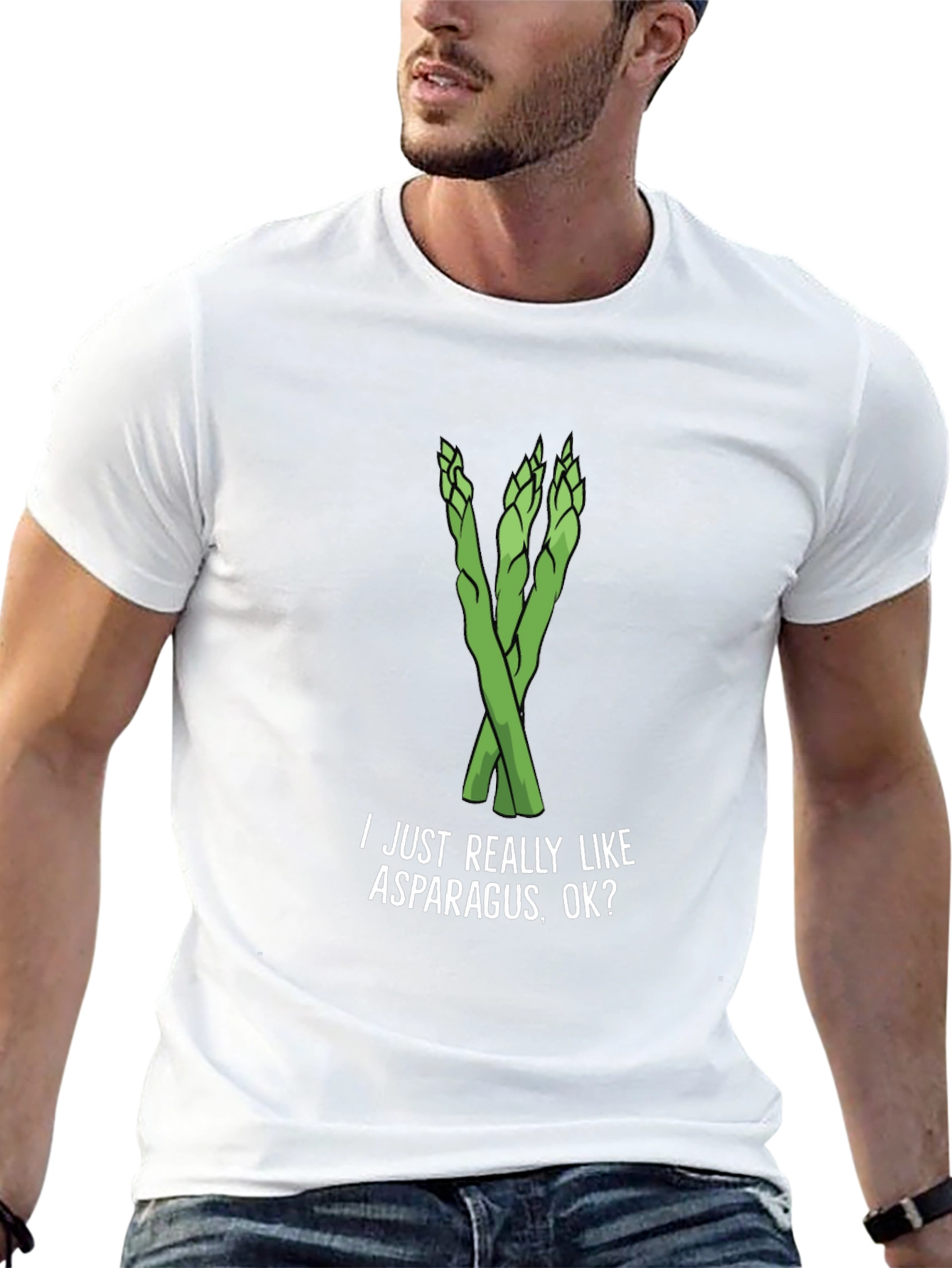 Asparagus Lover T-Shirt - Funny Vegetarian Gift