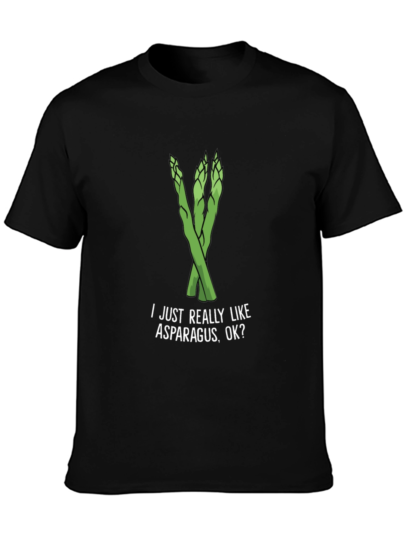 Asparagus Lover T-Shirt - Funny Vegetarian Gift