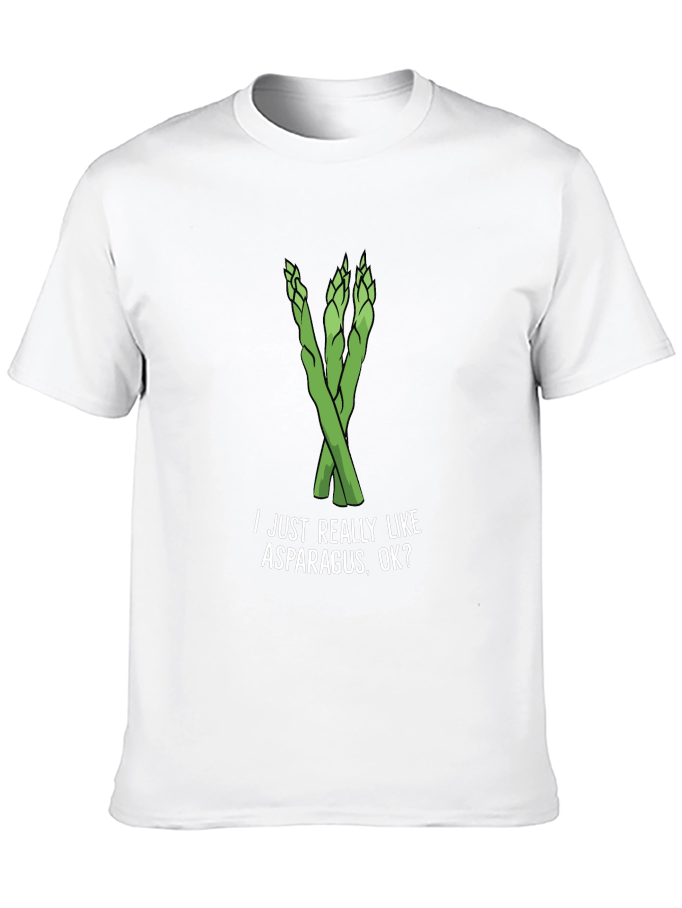 Asparagus Lover T-Shirt - Funny Vegetarian Gift