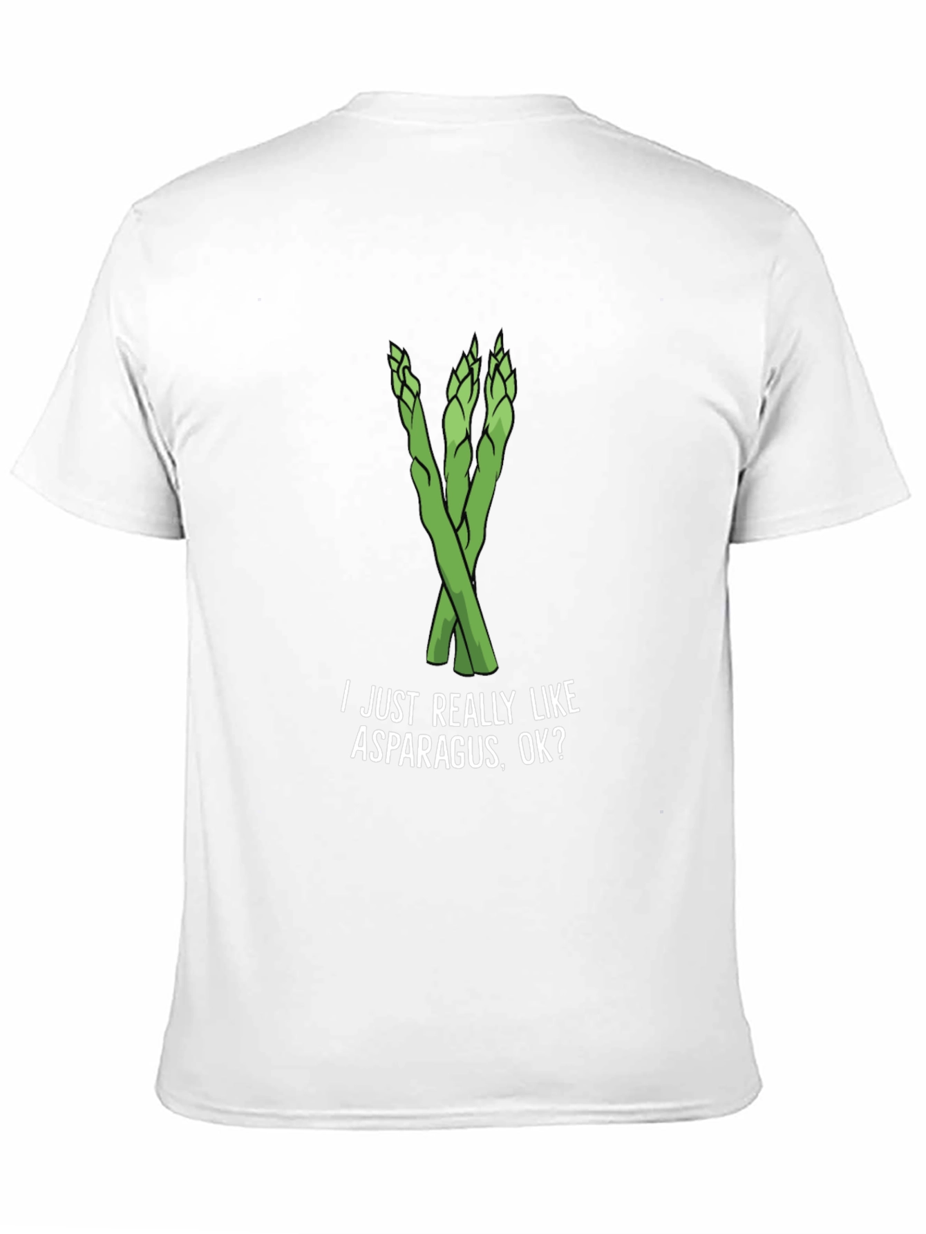 Asparagus Lover T-Shirt - Funny Vegetarian Gift