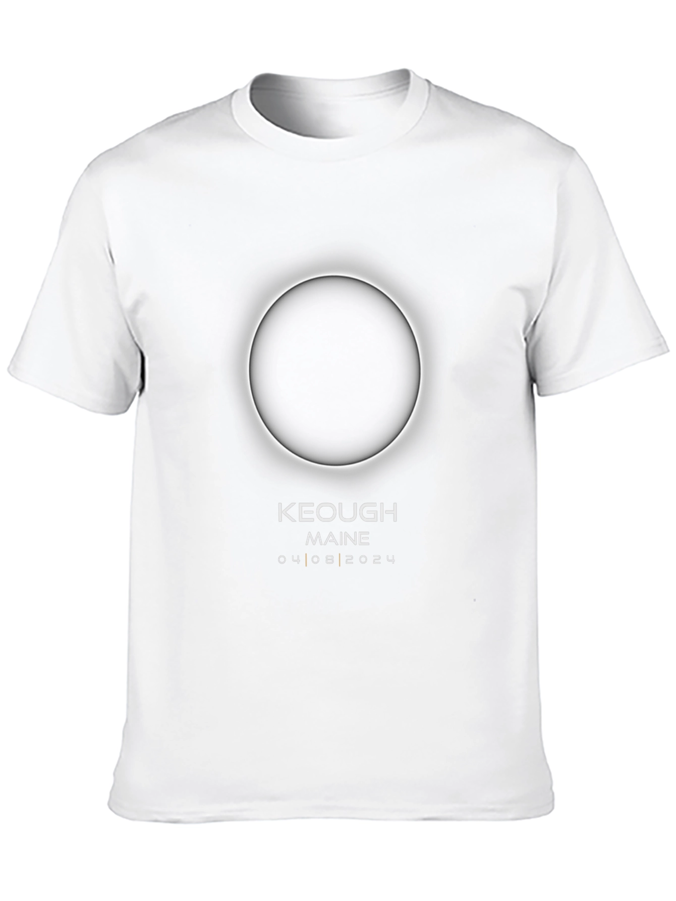 Keough Maine 2024 Total Solar Eclipse T-Shirt