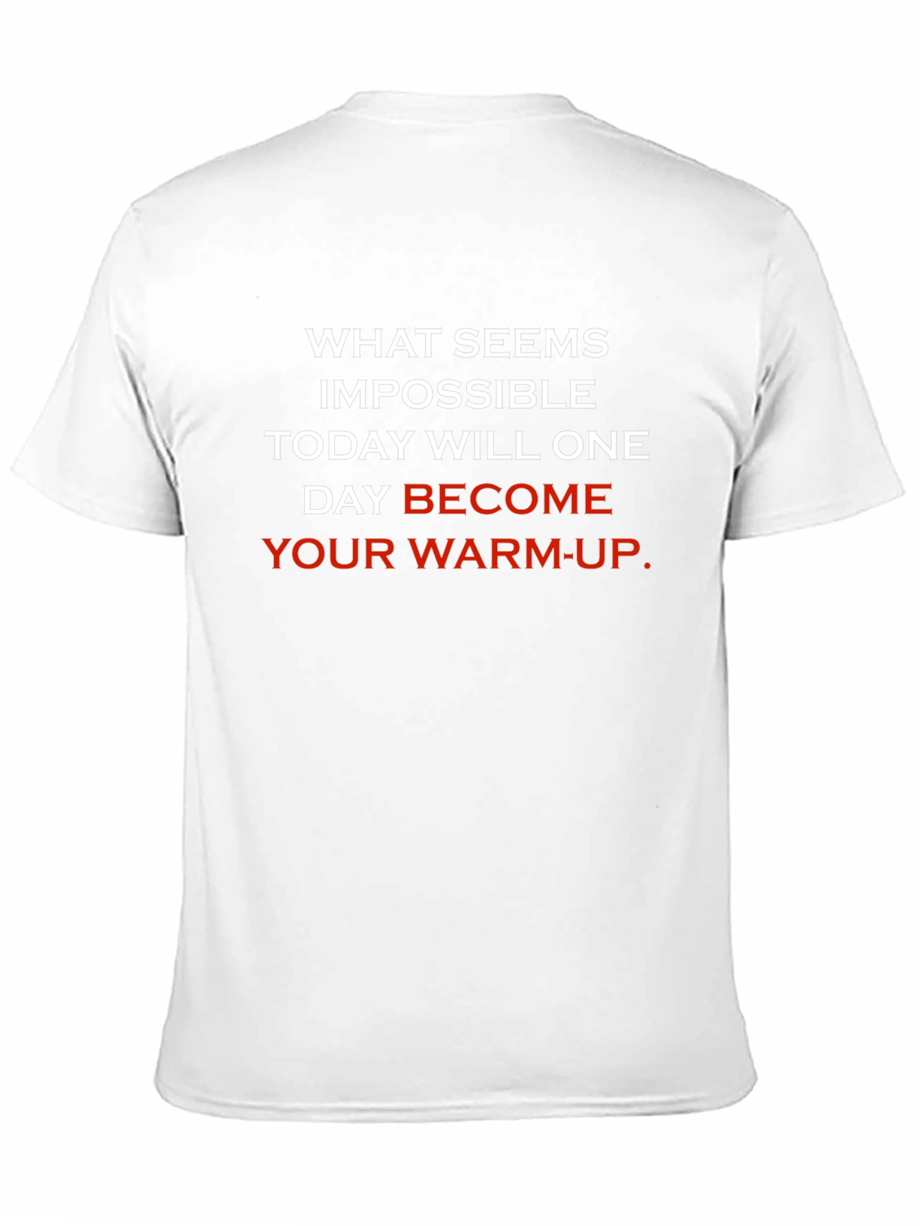 Motivational Workout Black T-Shirt