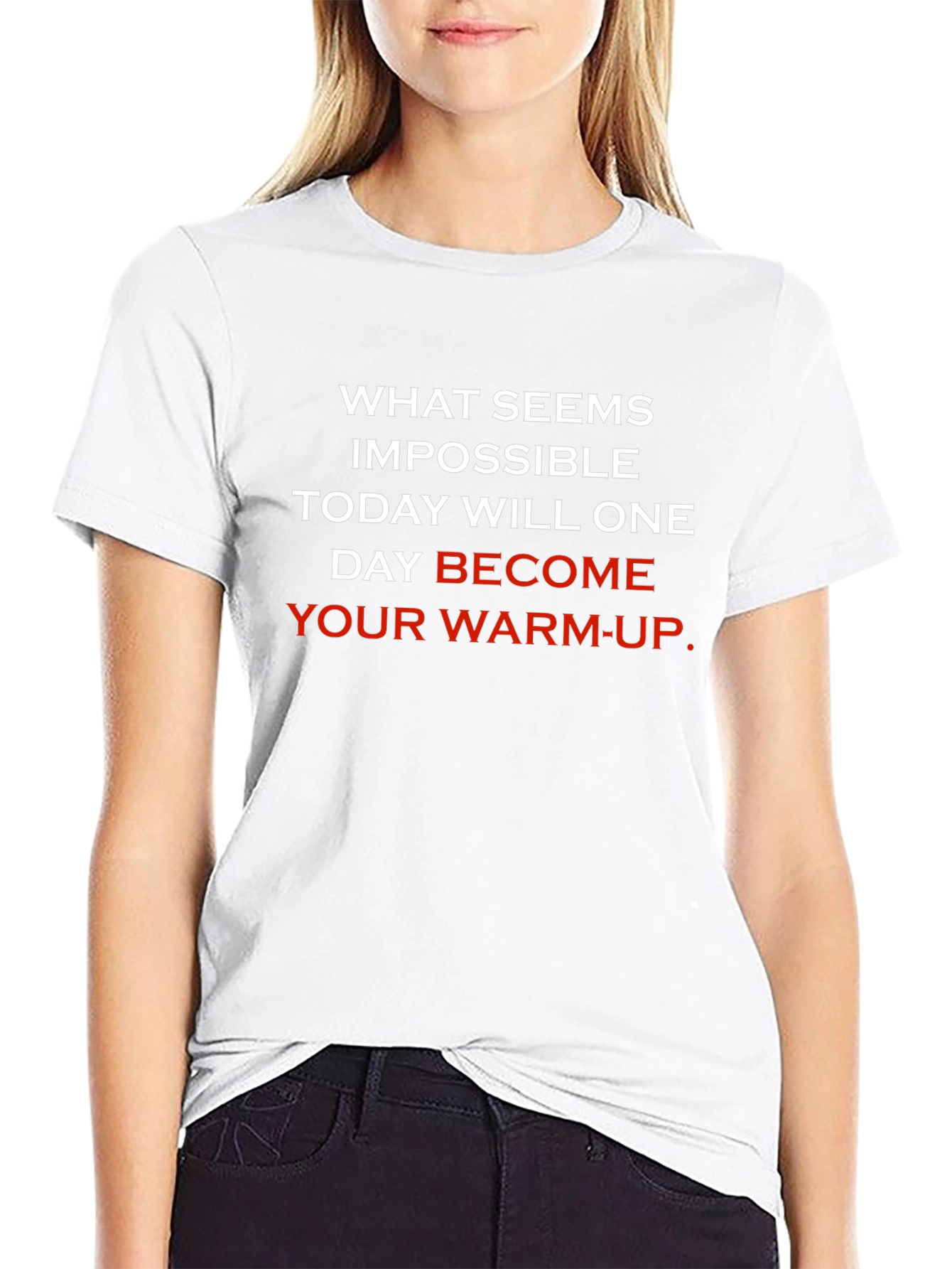 Motivational Workout Black T-Shirt