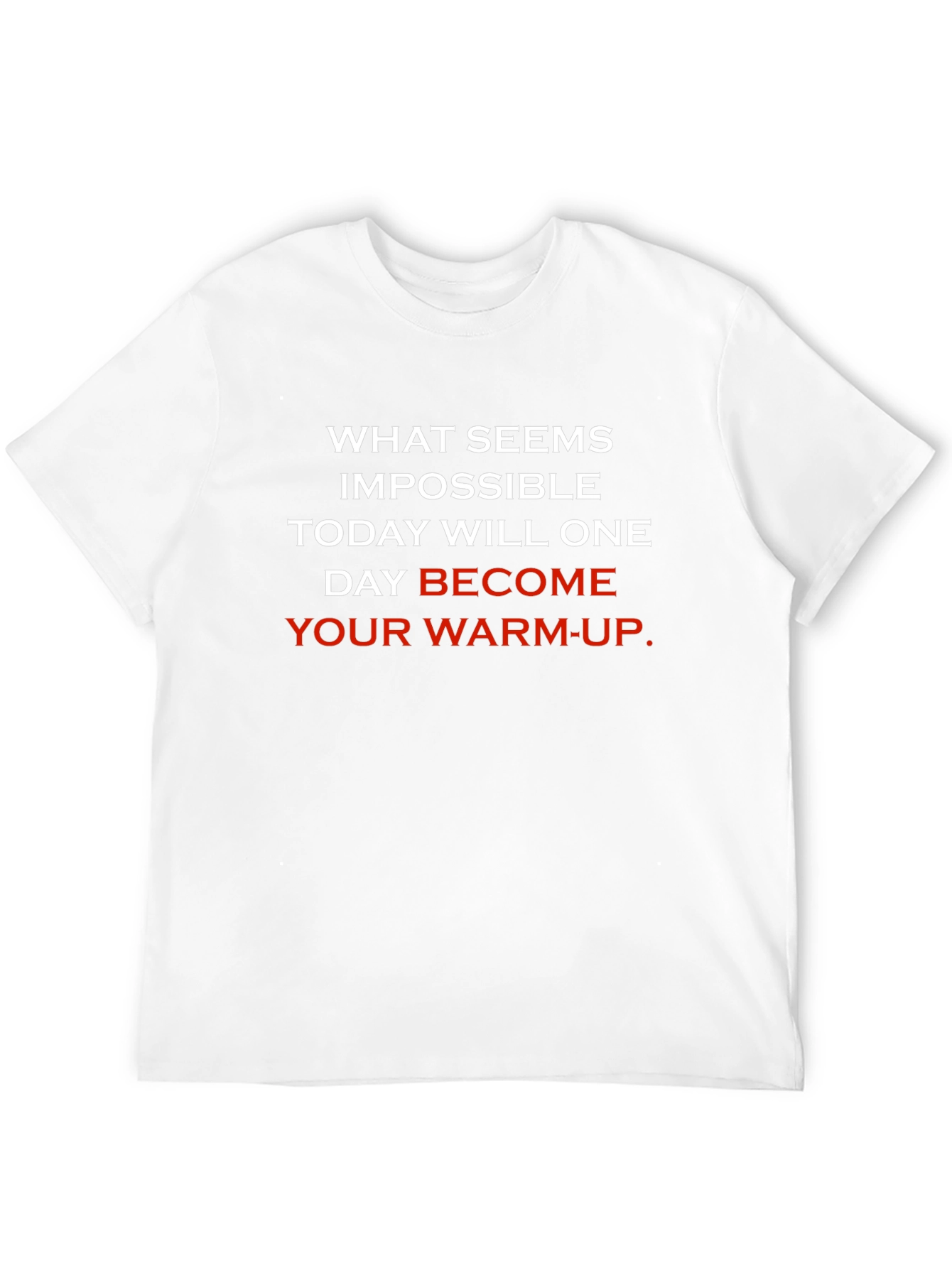Motivational Workout Black T-Shirt