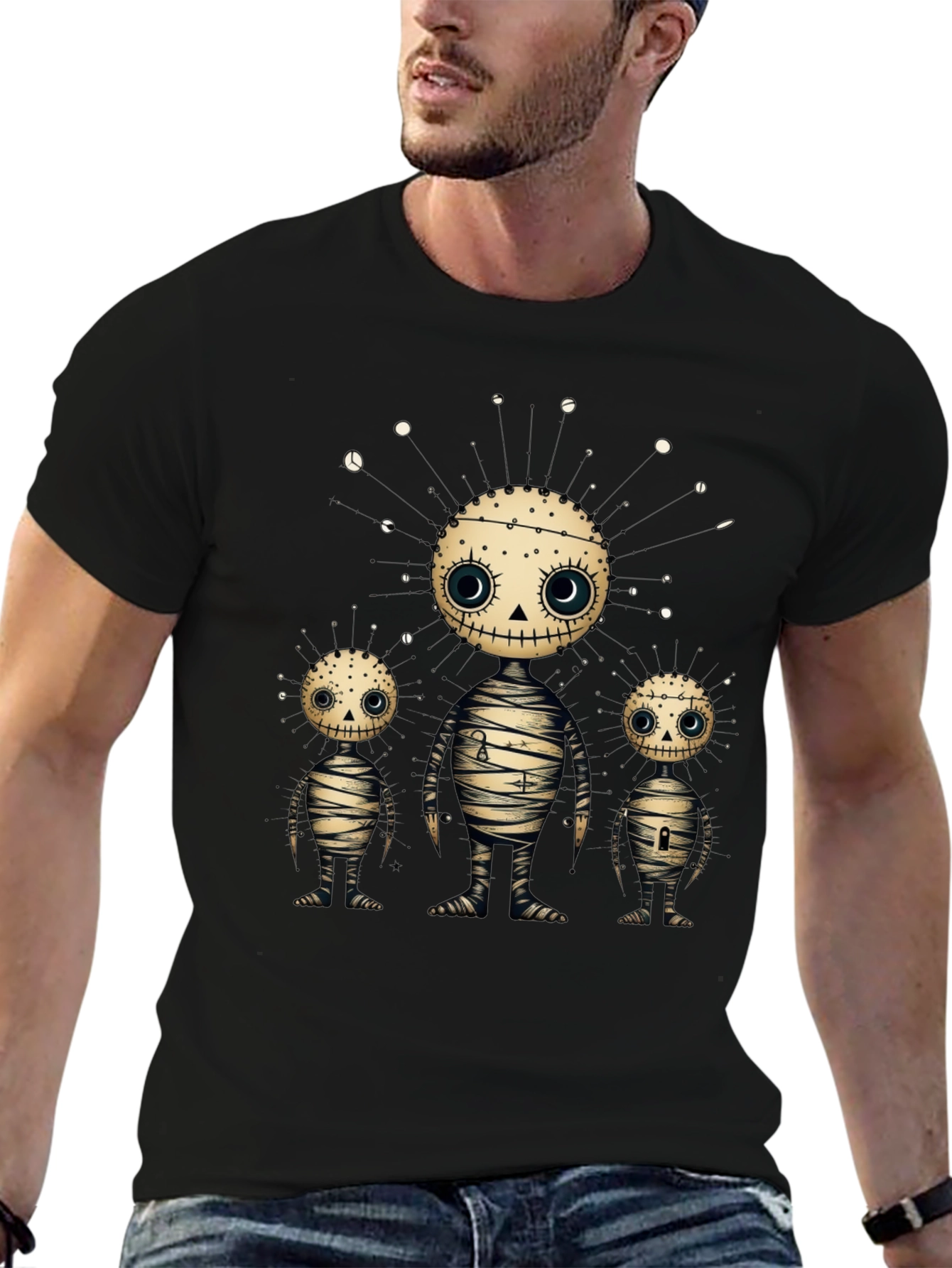 Cute Mummy Graphic Tee - Halloween Spooky Season