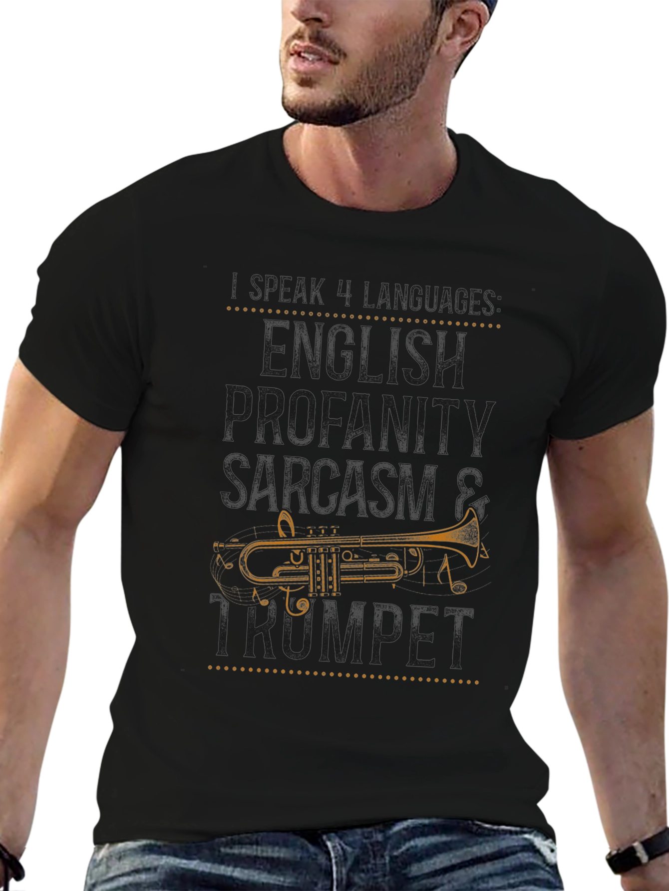 Funny Trumpet T-Shirt for Musicians
