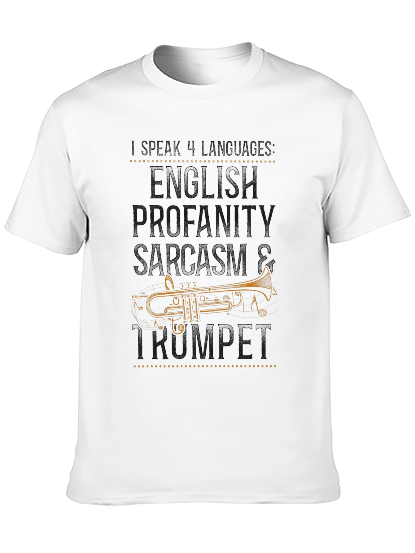Funny Trumpet T-Shirt for Musicians