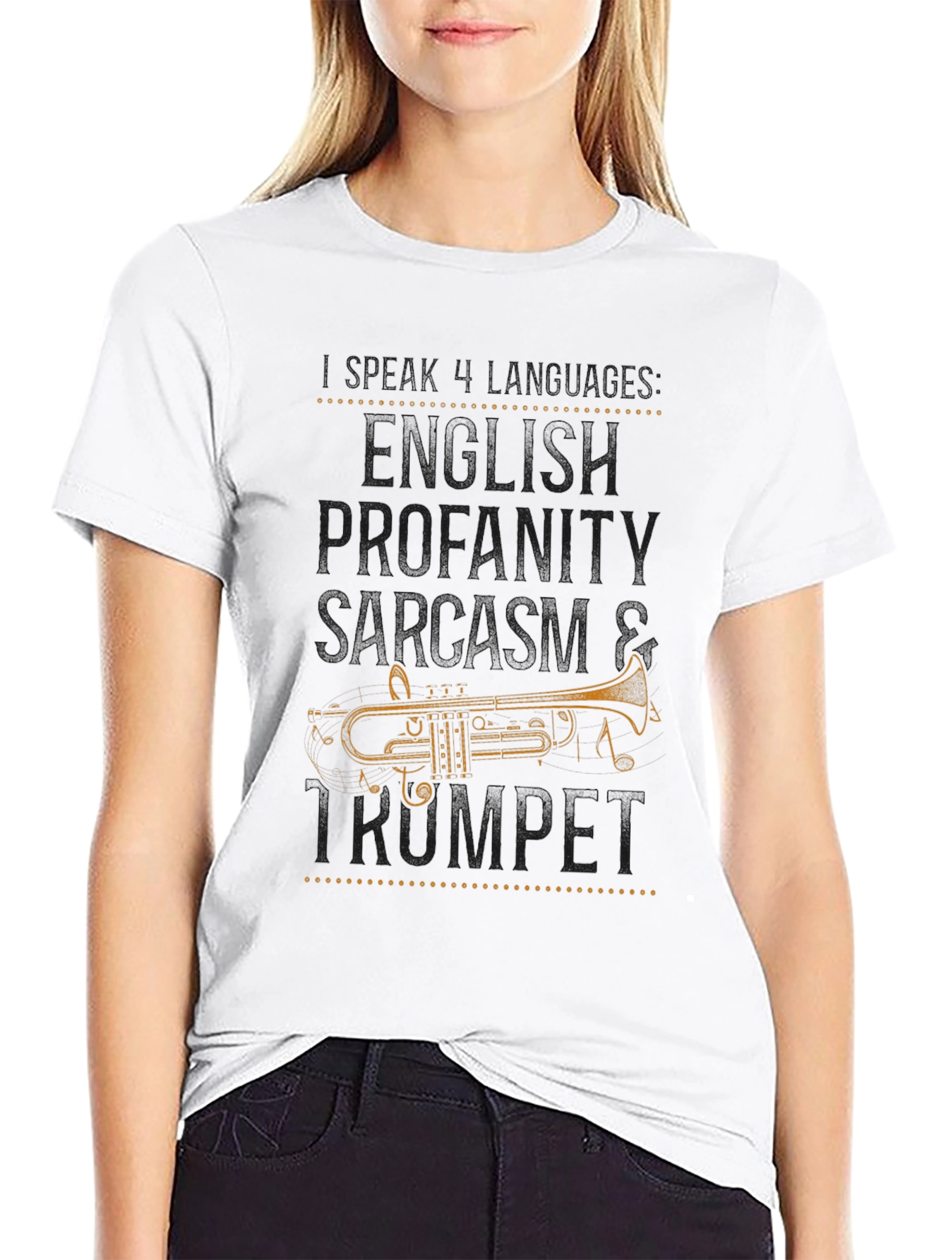 Funny Trumpet T-Shirt for Musicians