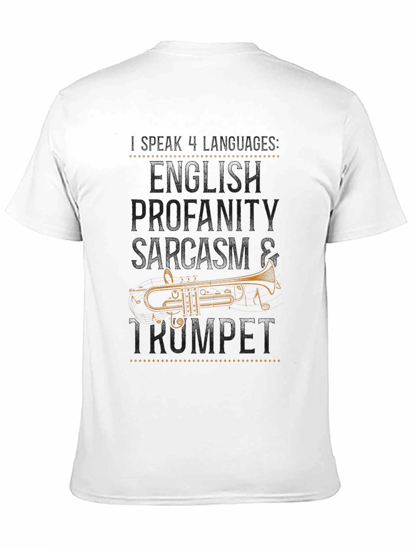 Funny Trumpet T-Shirt for Musicians