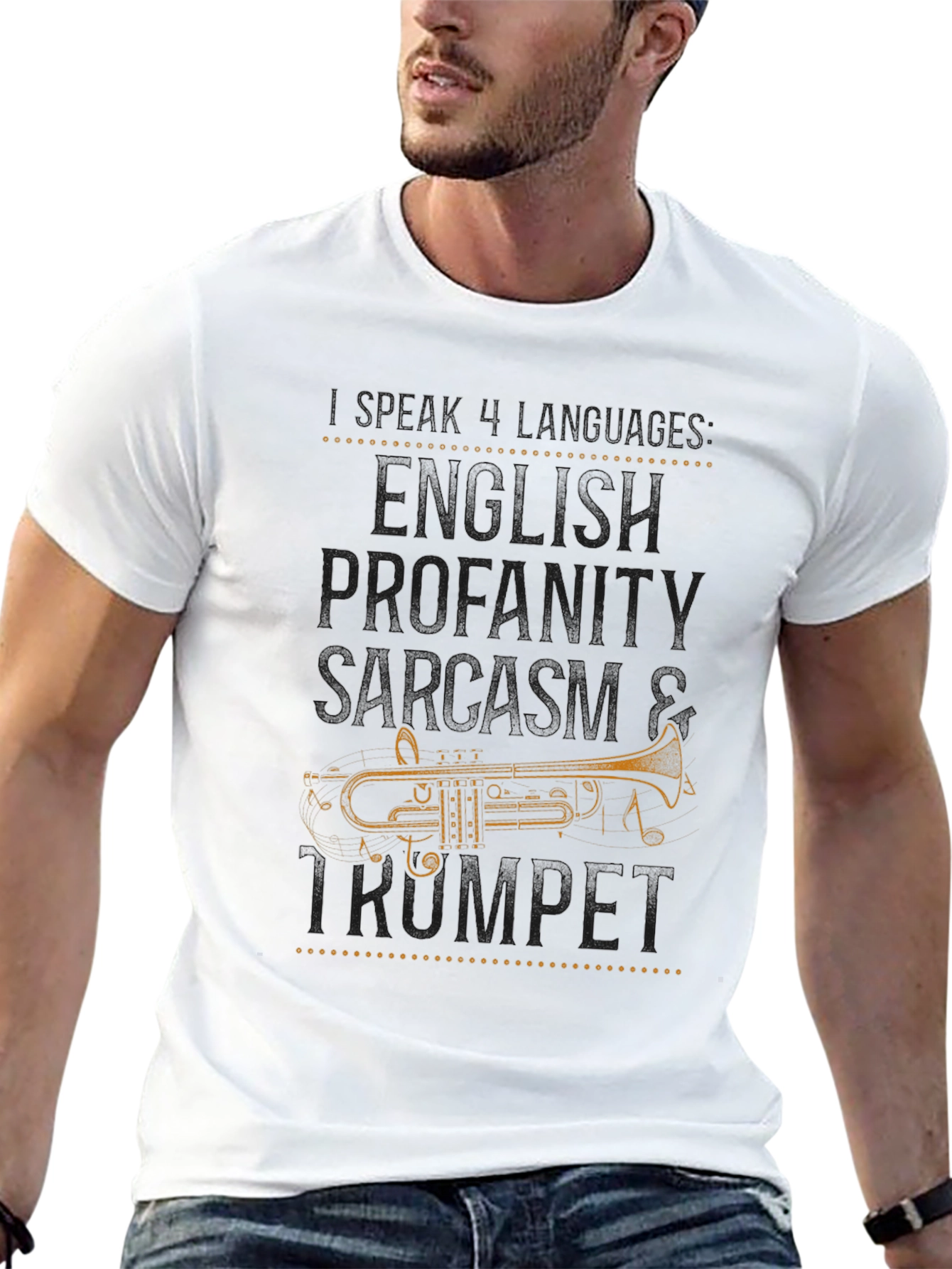 Funny Trumpet T-Shirt for Musicians