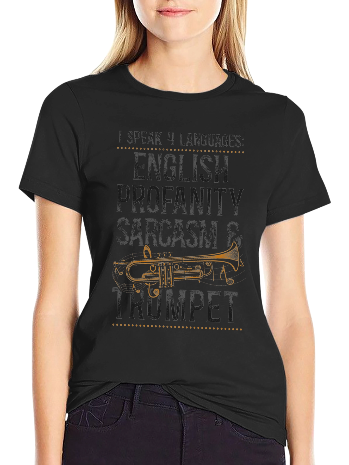 Funny Trumpet T-Shirt for Musicians