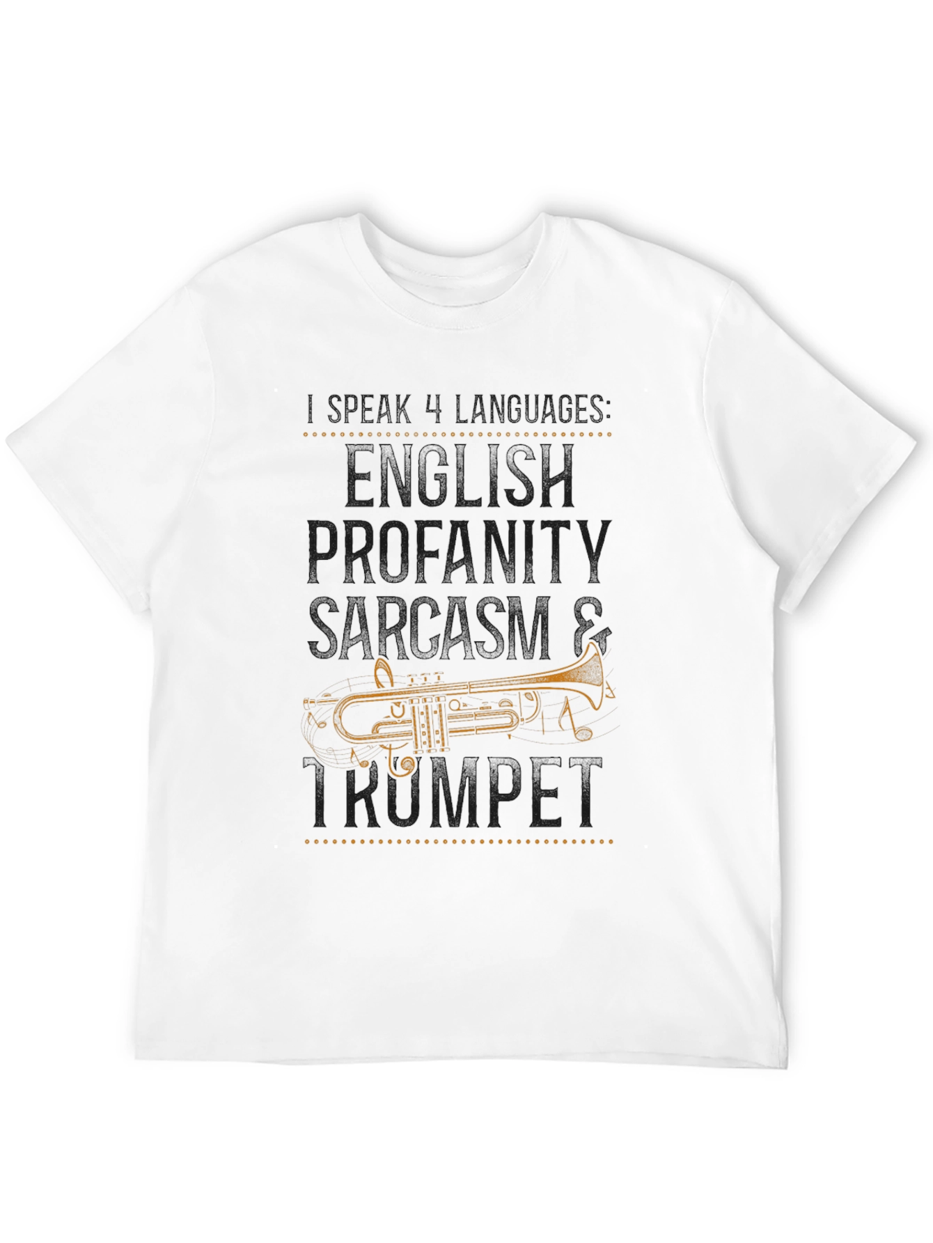 Funny Trumpet T-Shirt for Musicians