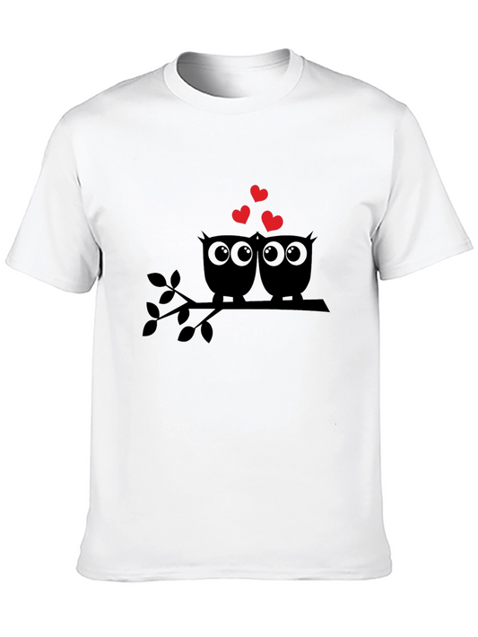 Owl Love T-Shirt - Cute Graphic Tee