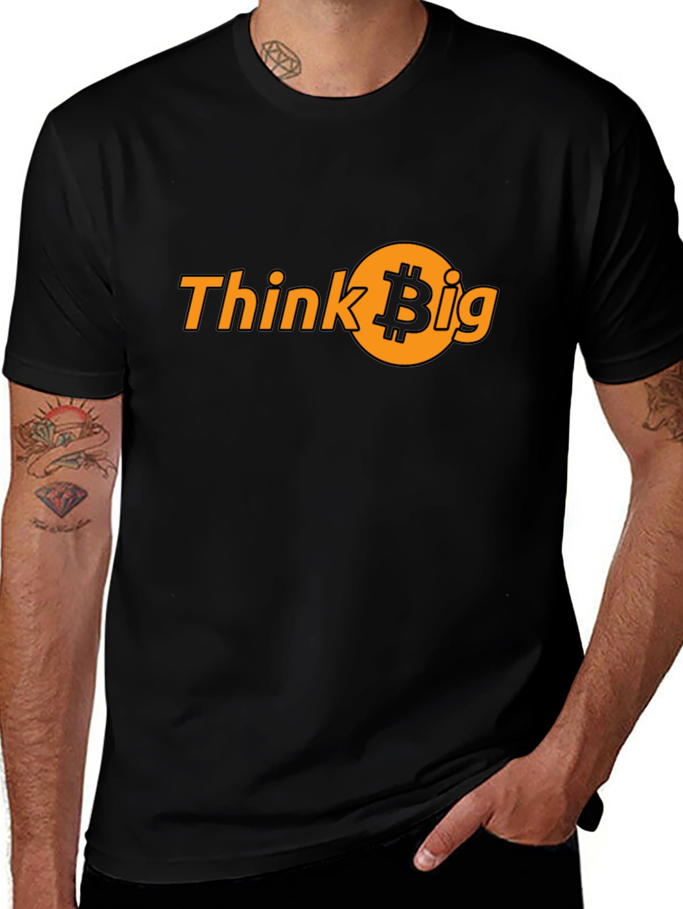 Think Big Bitcoin T-Shirt