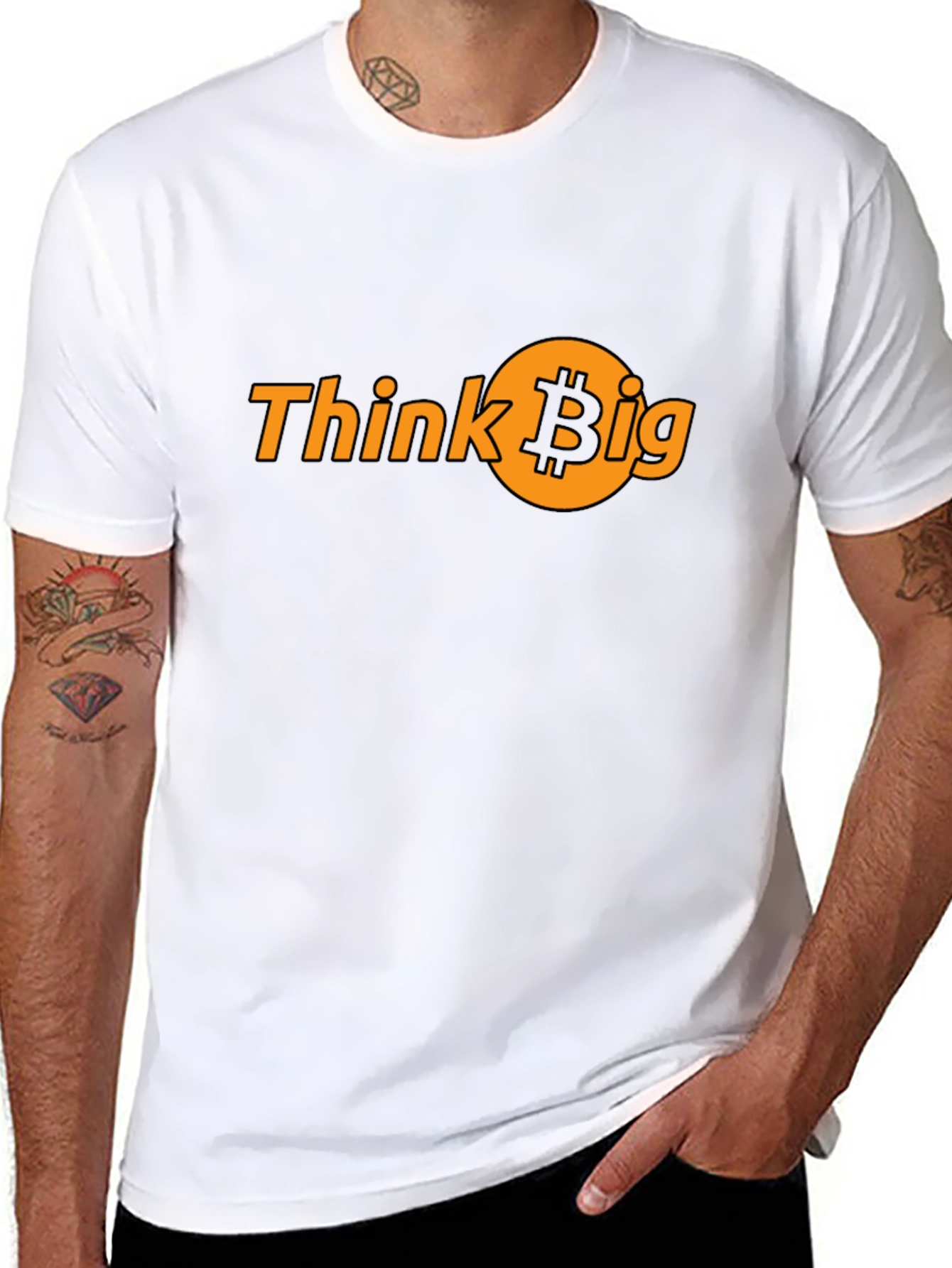 Think Big Bitcoin T-Shirt
