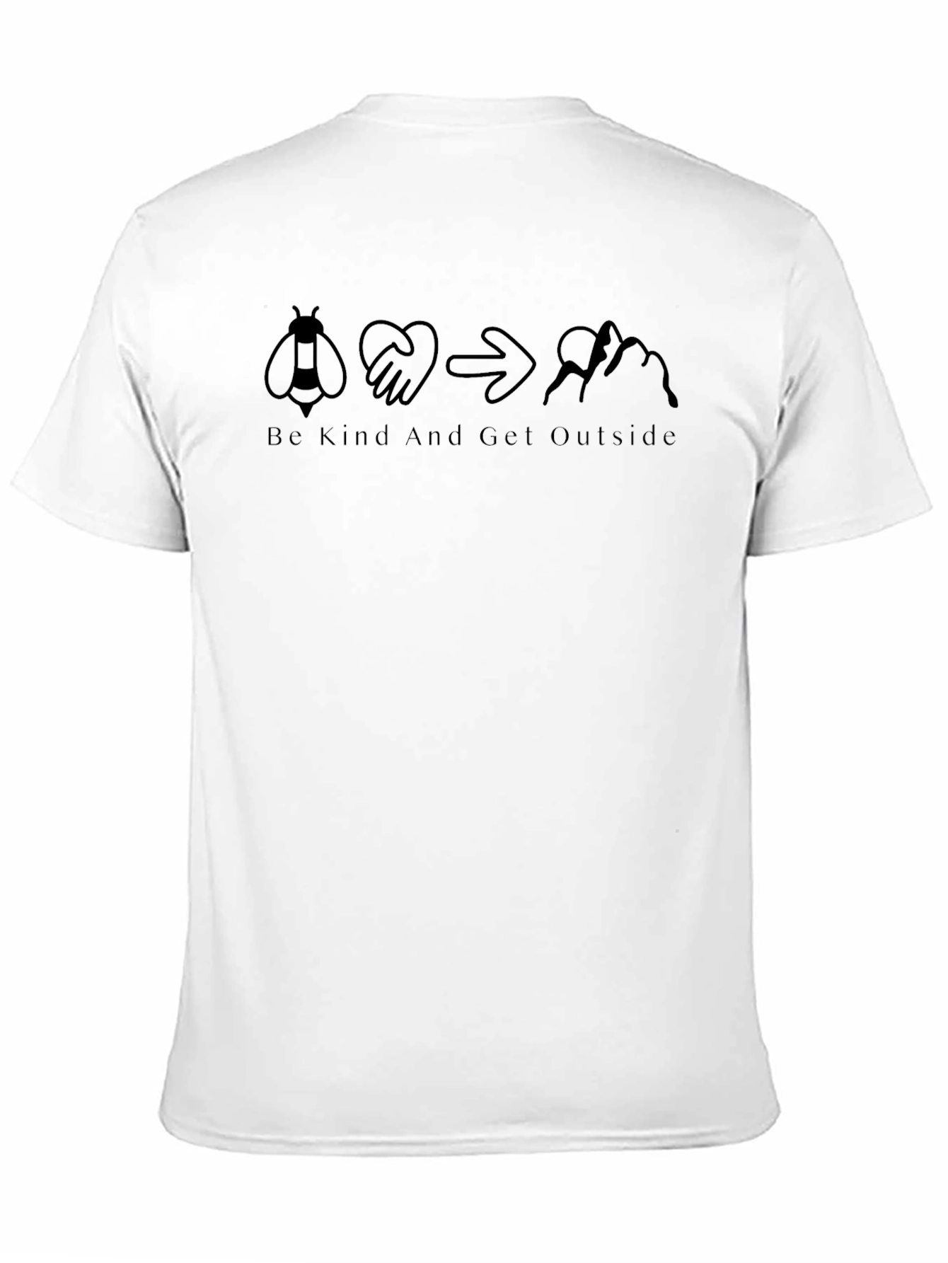 Be Kind And Get Outside Graphic T-Shirt