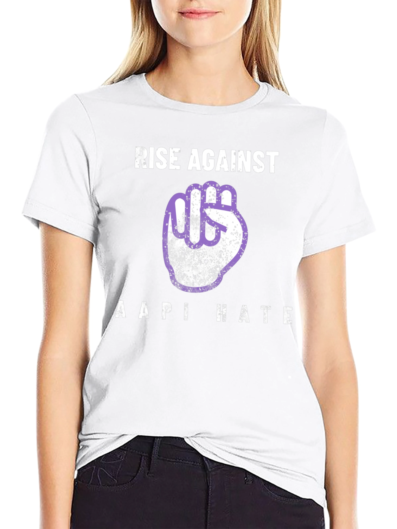 Rise Against AAPI Hate T-Shirt