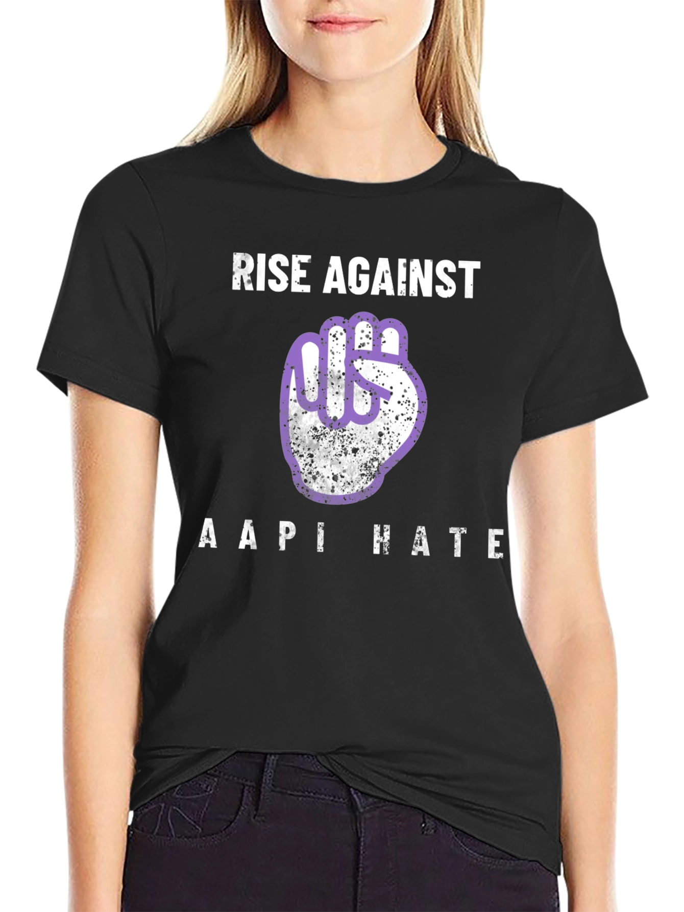 Rise Against AAPI Hate T-Shirt
