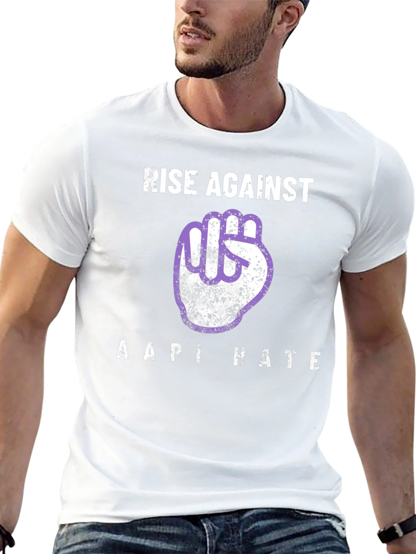 Rise Against AAPI Hate T-Shirt