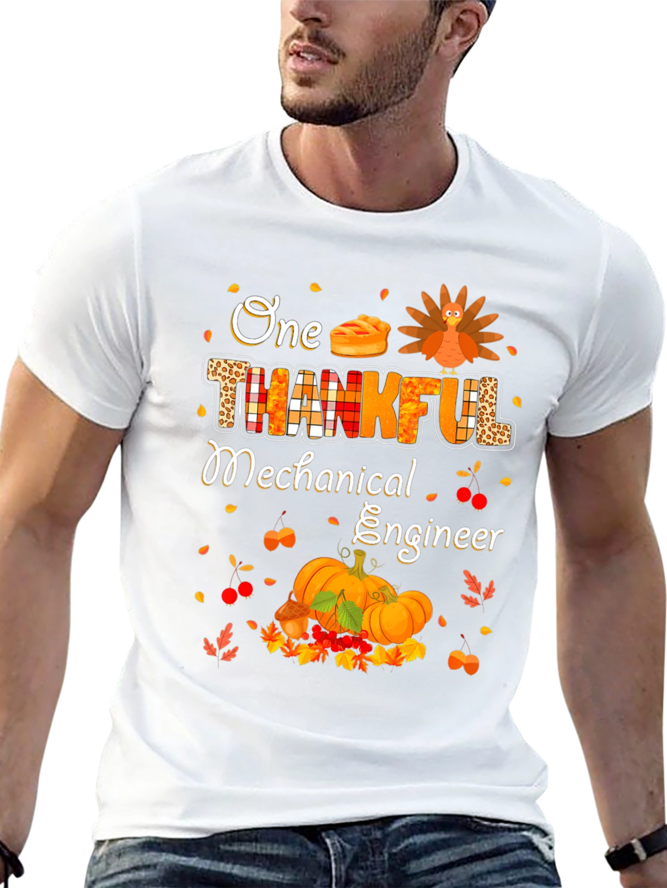 Thanksgiving Mechanical Engineer T-Shirt